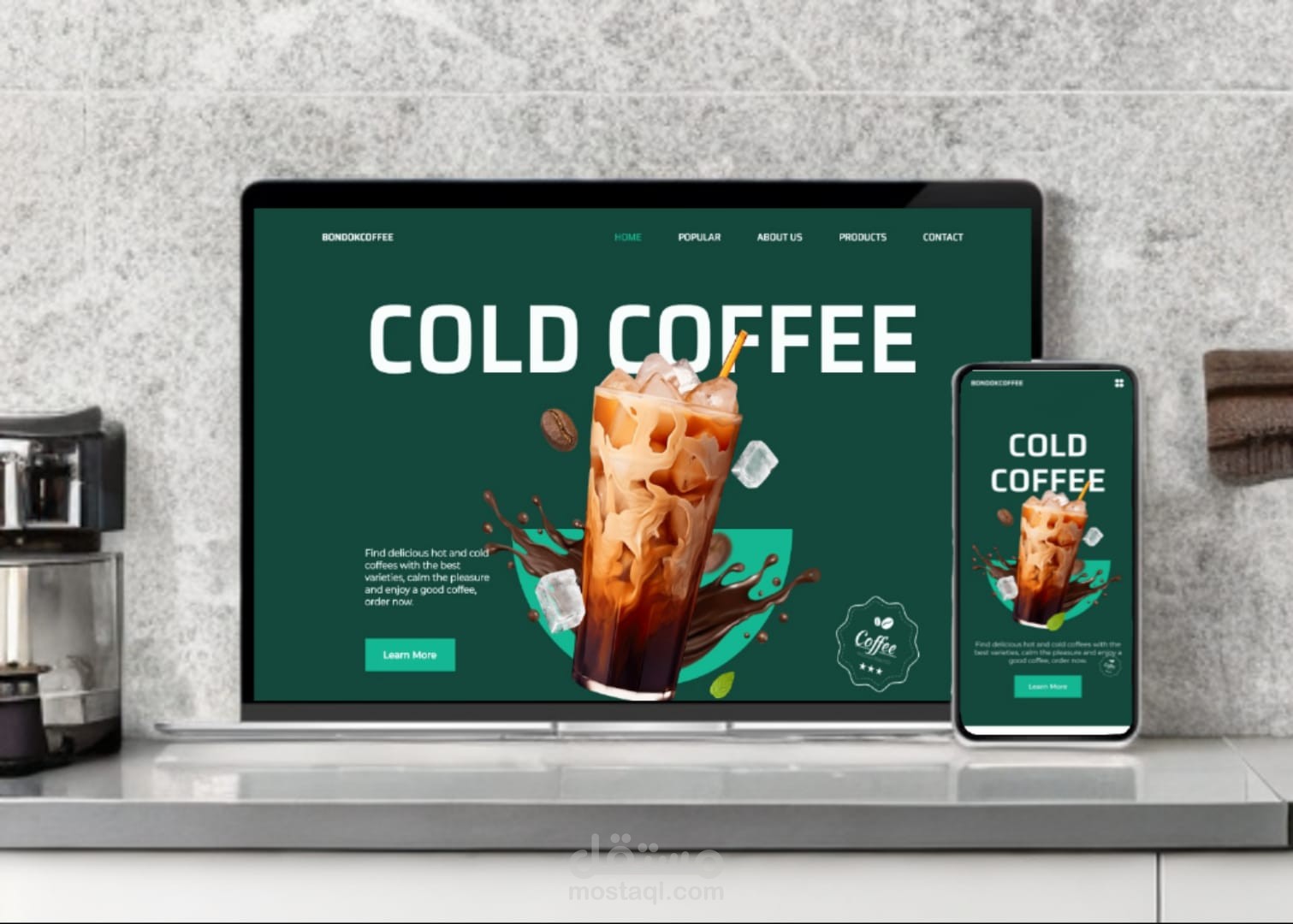 BONDOK COFFEE Website