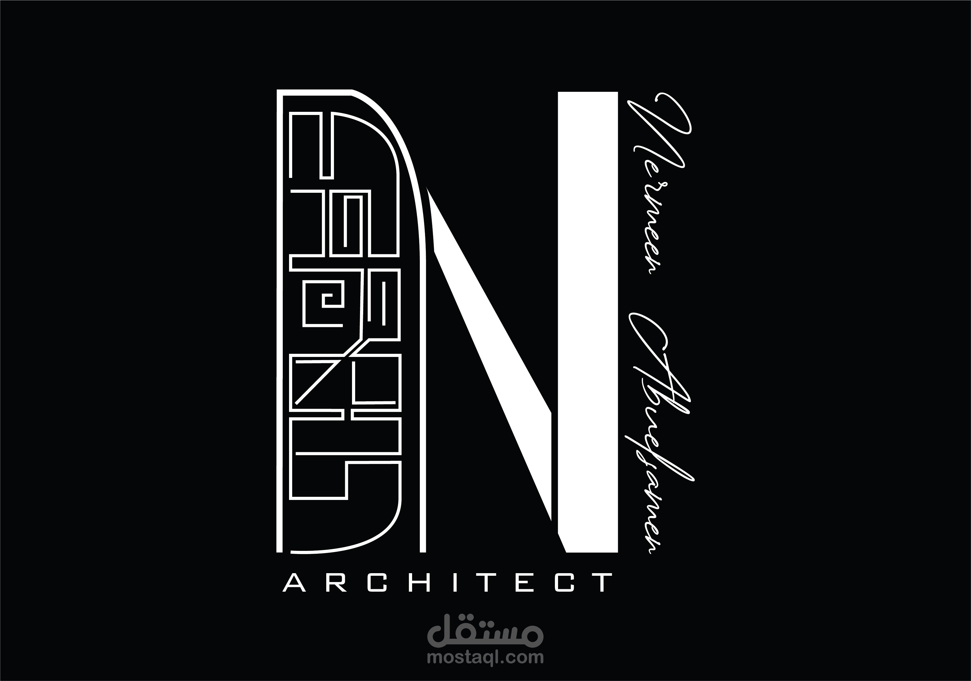 شعار ل مهندسة معمارية