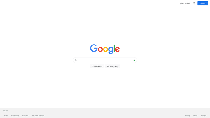 Google Clone Web Page