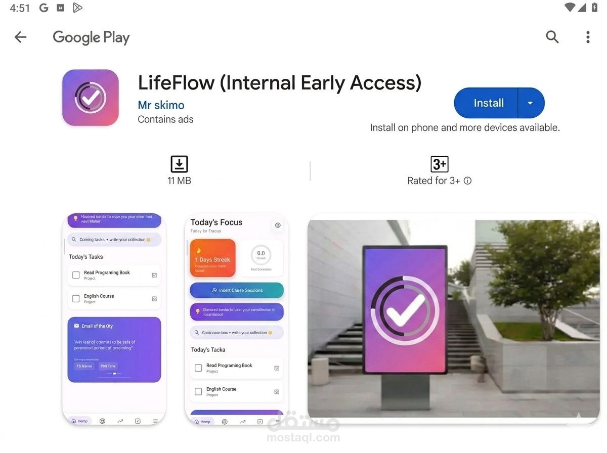 LifeFlow — Habit & Goal Tracking App (Flutter)