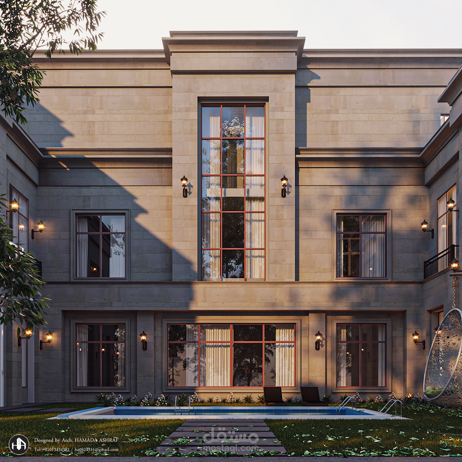 تصميم فيلا بالسعودية