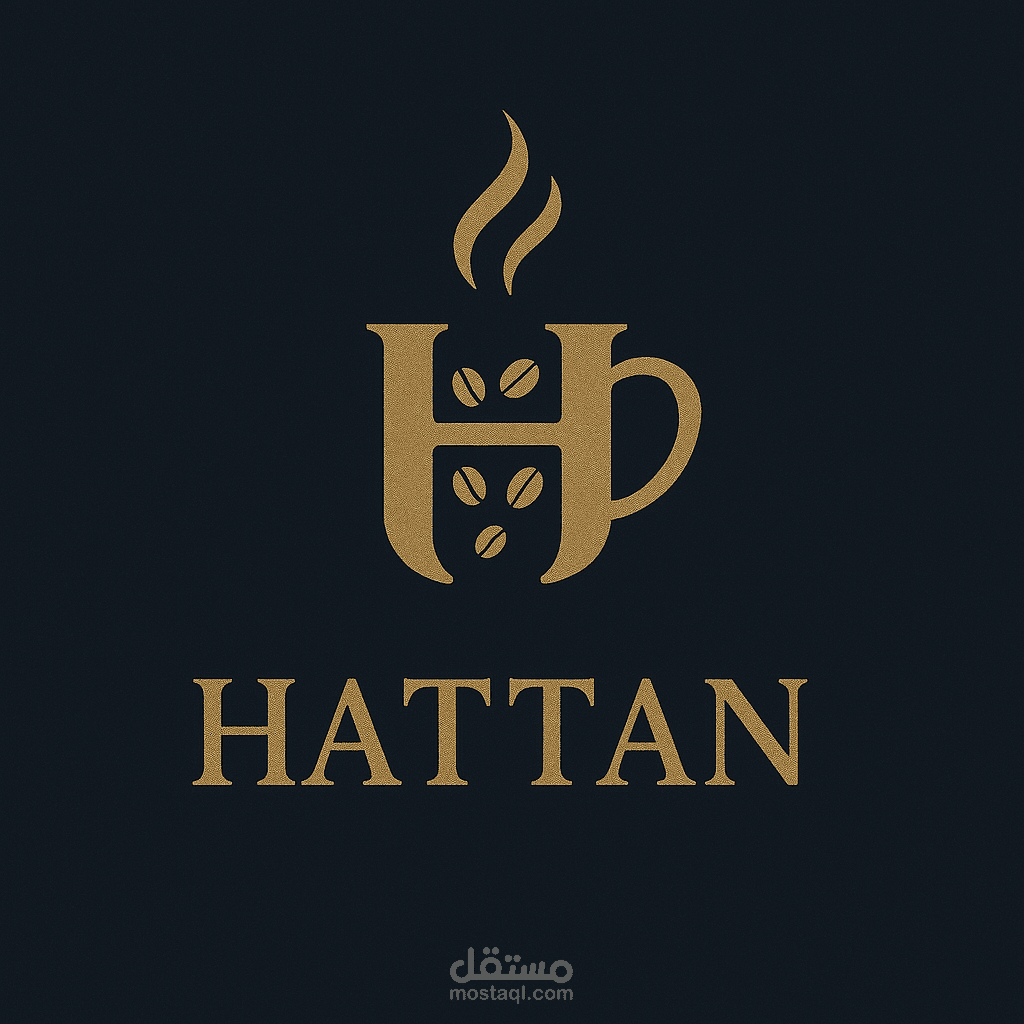 لوجو كوفي شوب بسيط
