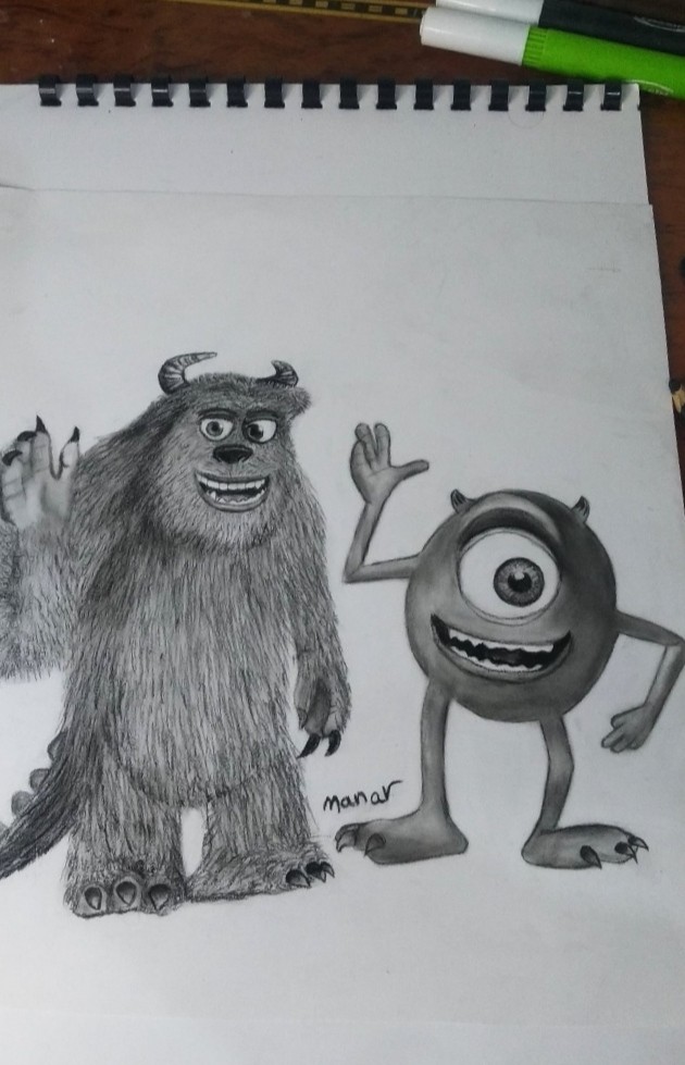 رسم شخصيات كرتونيه ومونتاج الفيديو مع اضافه نص الكلام
