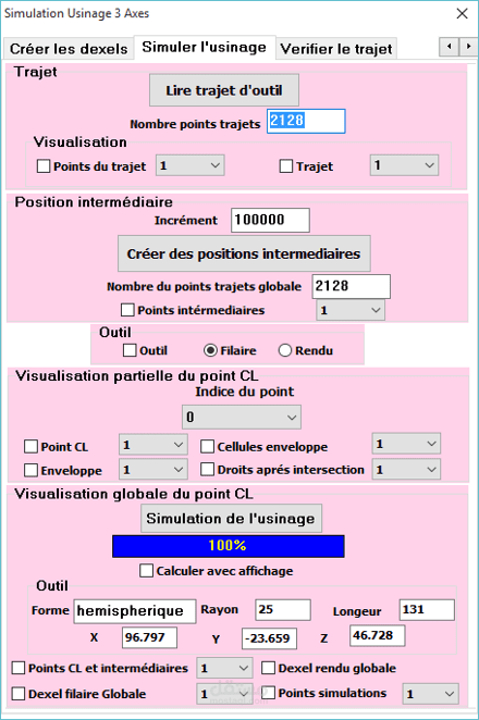 تصميم وتطوير تطبيق برمجي لمحاكاة تصنيع الأجزاء المعقدة على آلات طحن رقمية ذات 03 محاور باستخدام C++