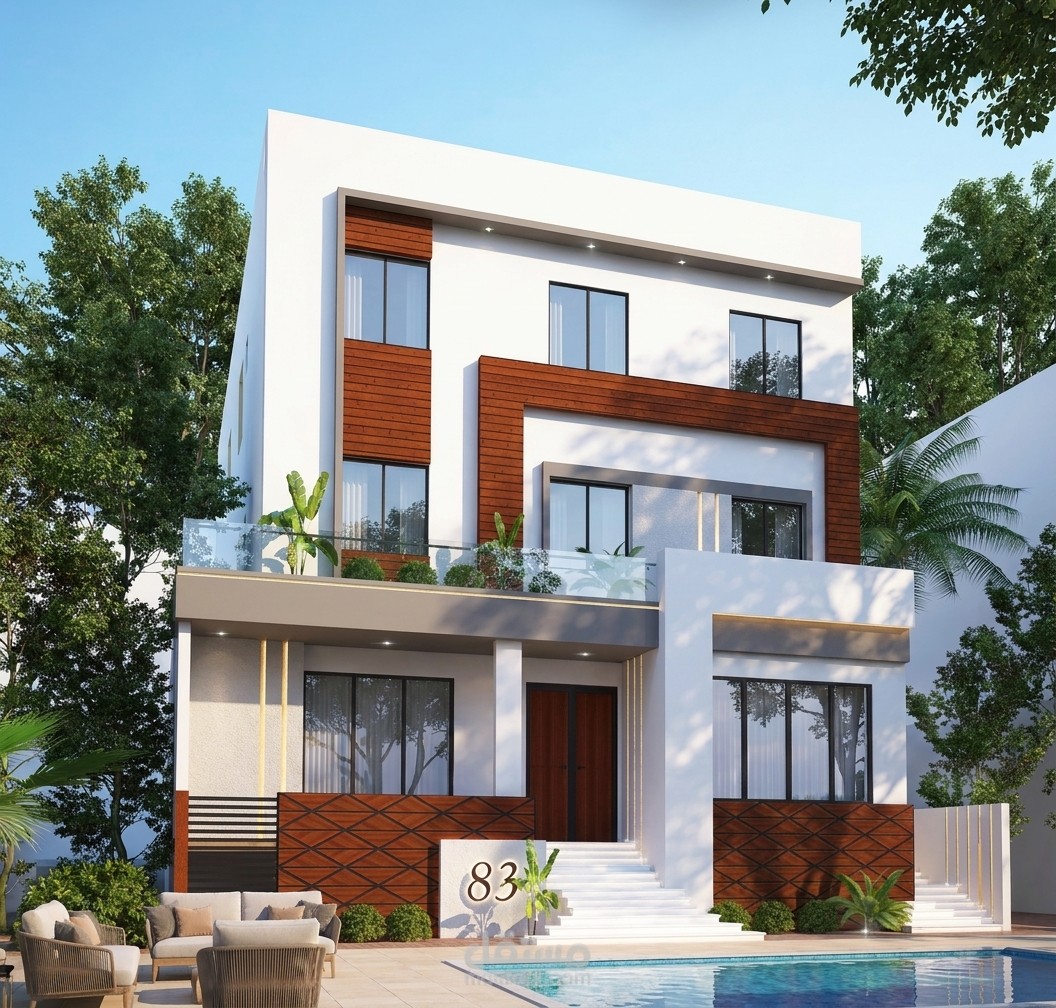 تصميم واجهة مودرن - الكويت