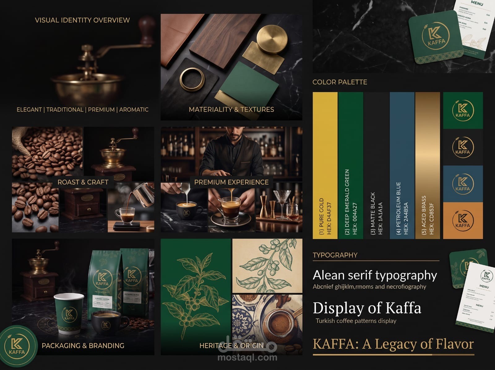 Brand Identity — KAFFA Coffee