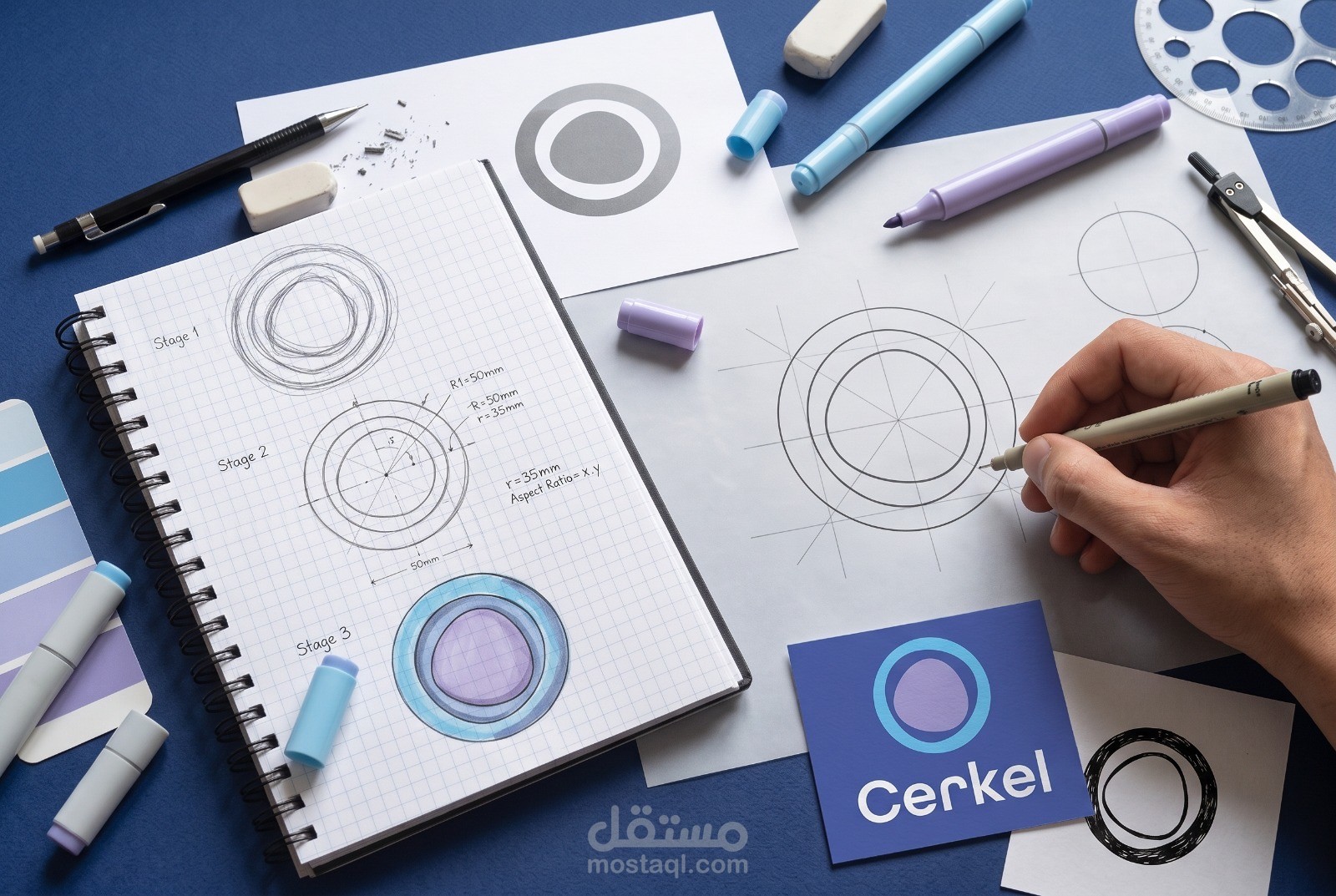 Cerkel | Logo Design & Brand Process