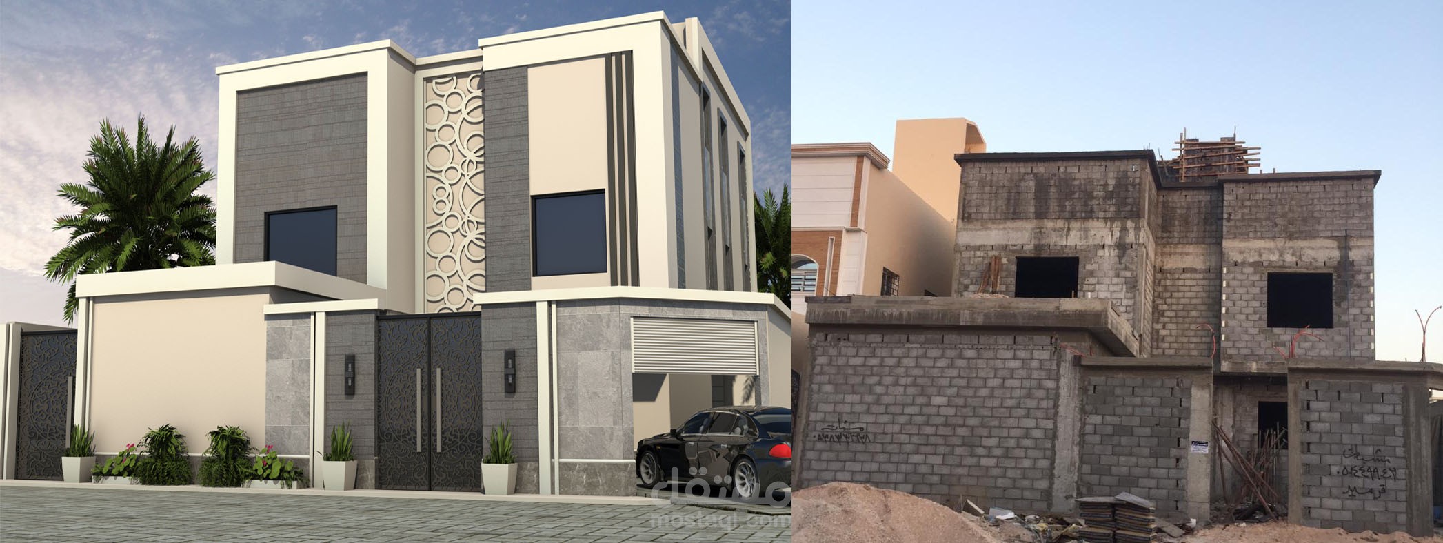 تصميم واجهه