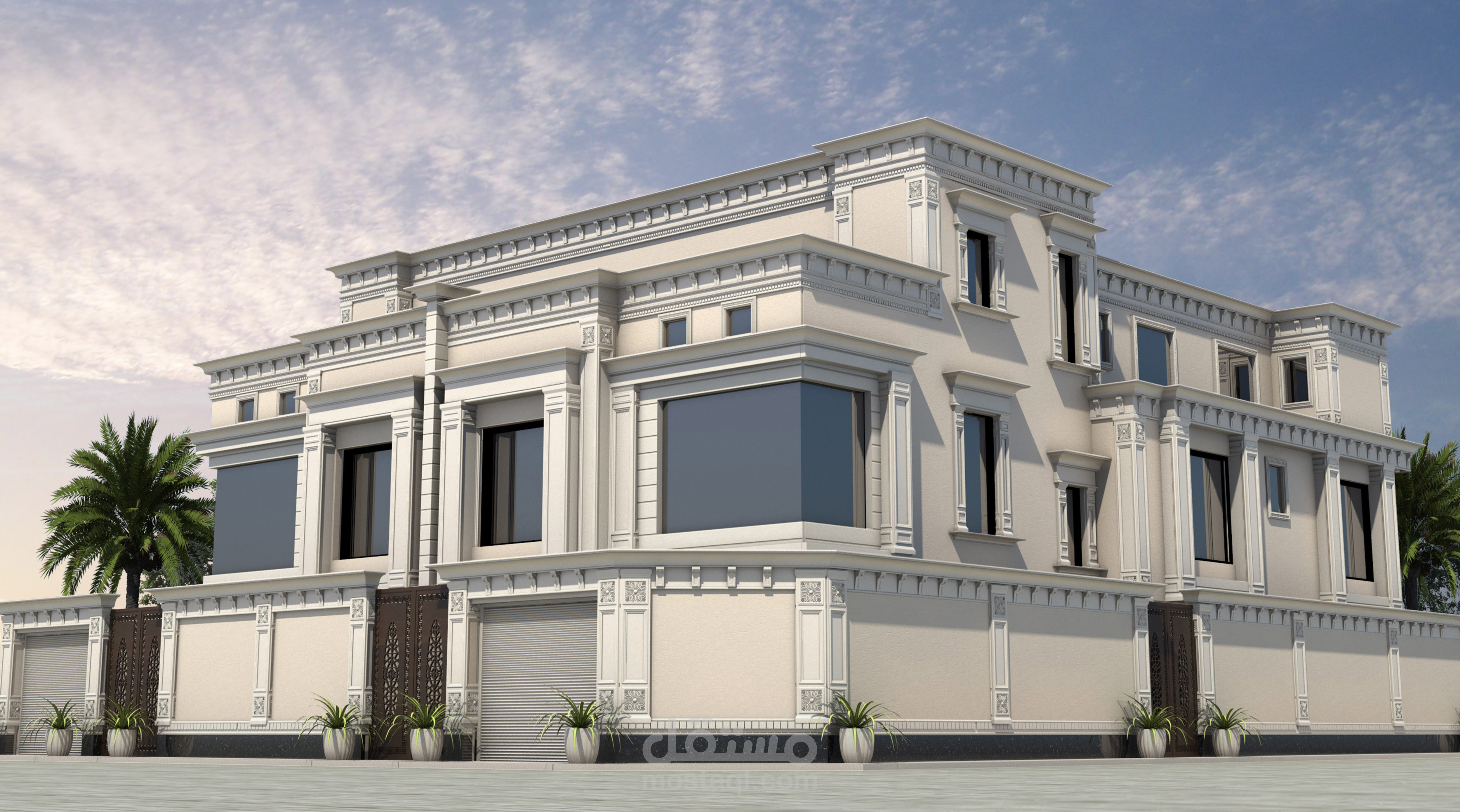 تصميم لواجهه