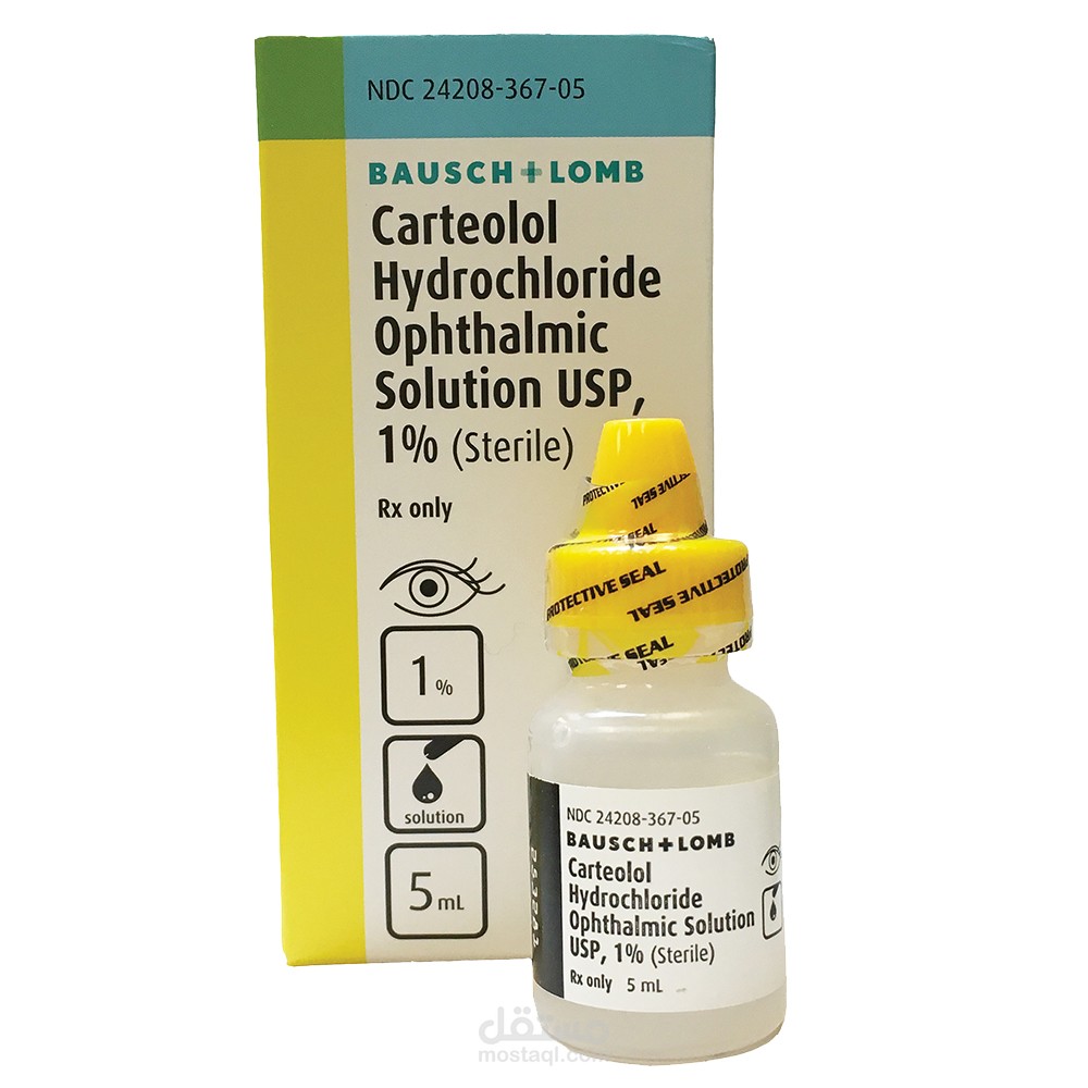 قطرة كارتيلول – Carteolol لعلاج ارتفاع الضغط العين