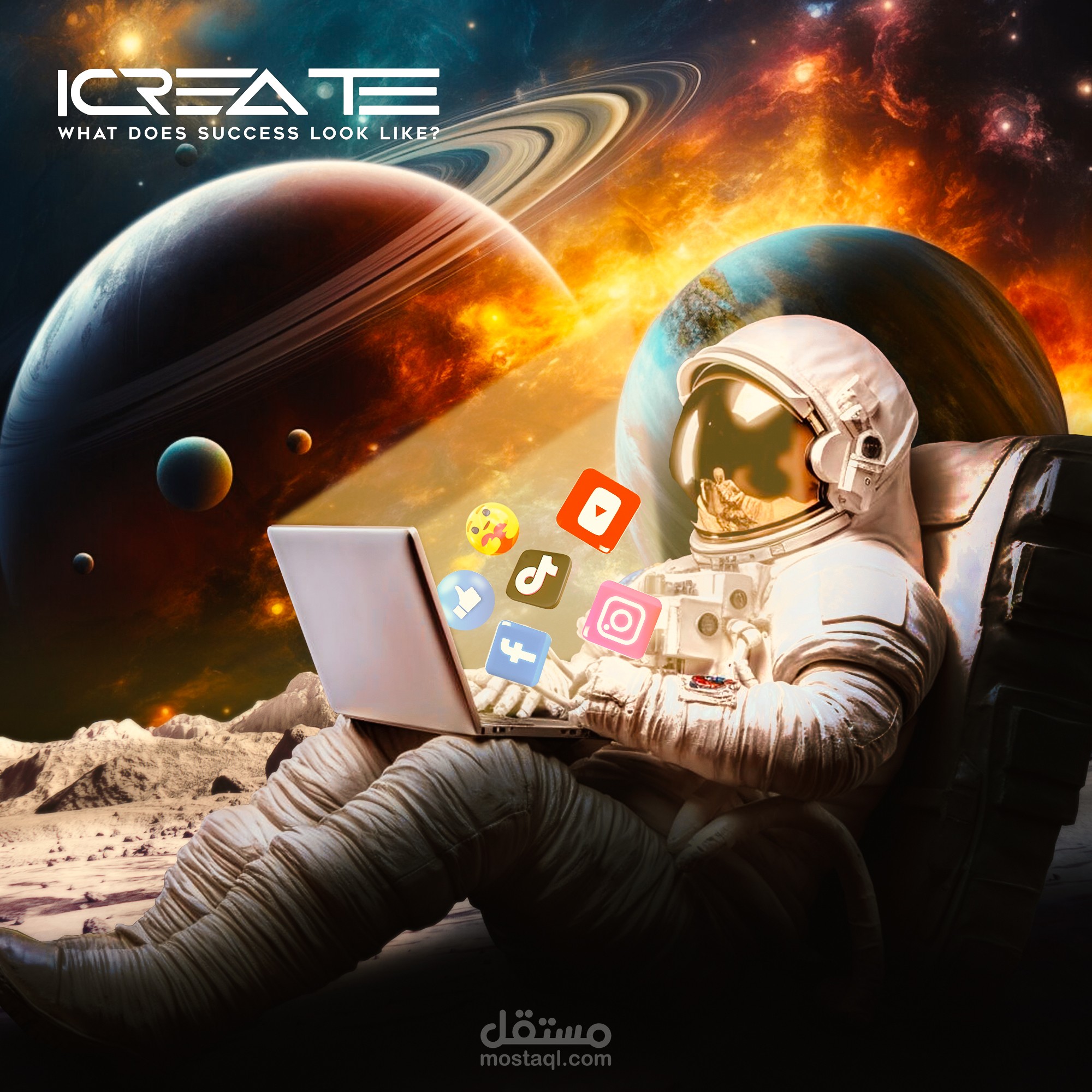 Designs for icreate advertising company