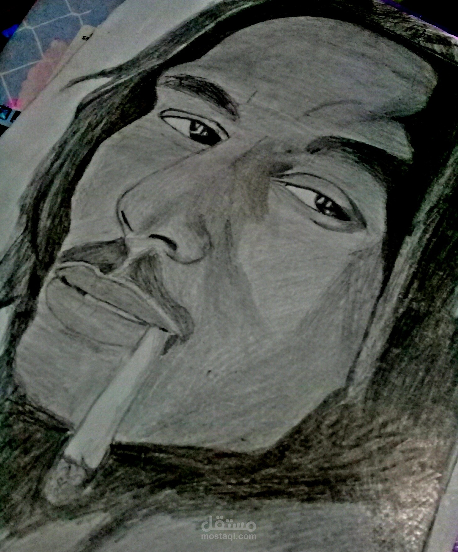 رسم لبوب مارلي