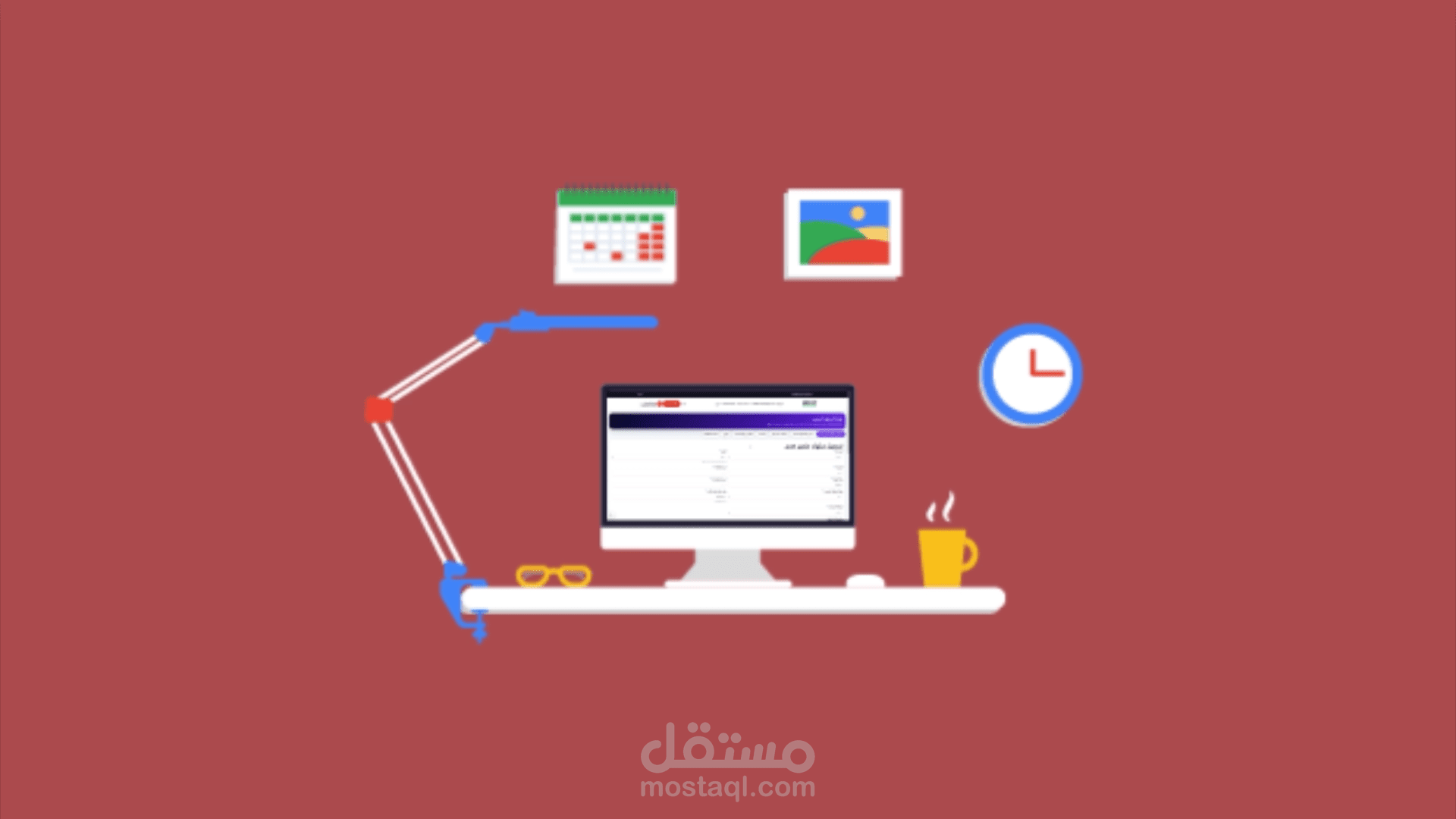 فيديو موشن جرافيك تعريفي لمنصة سما بروجكت التعليمية