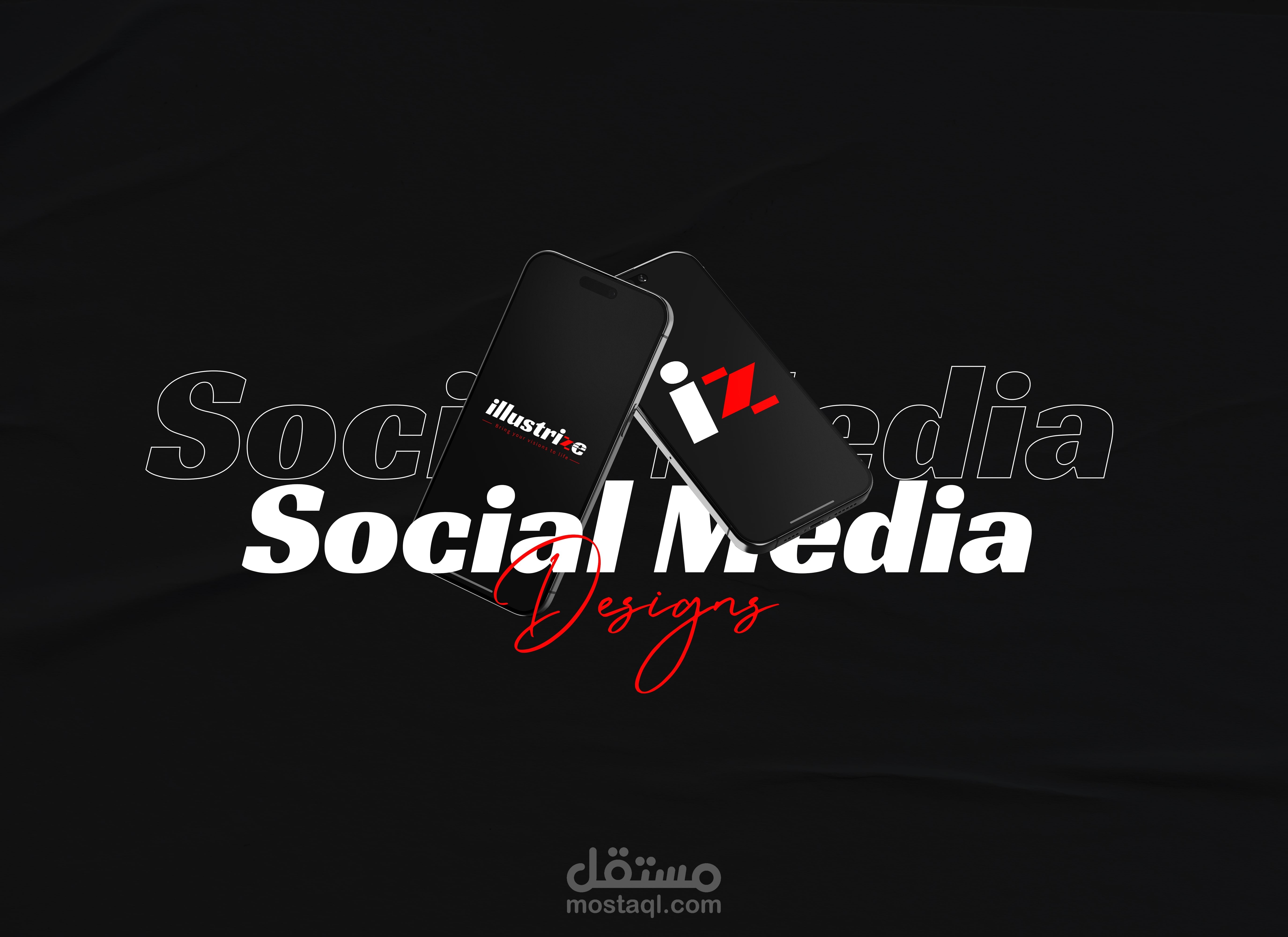 Illustrize social media designs pt1