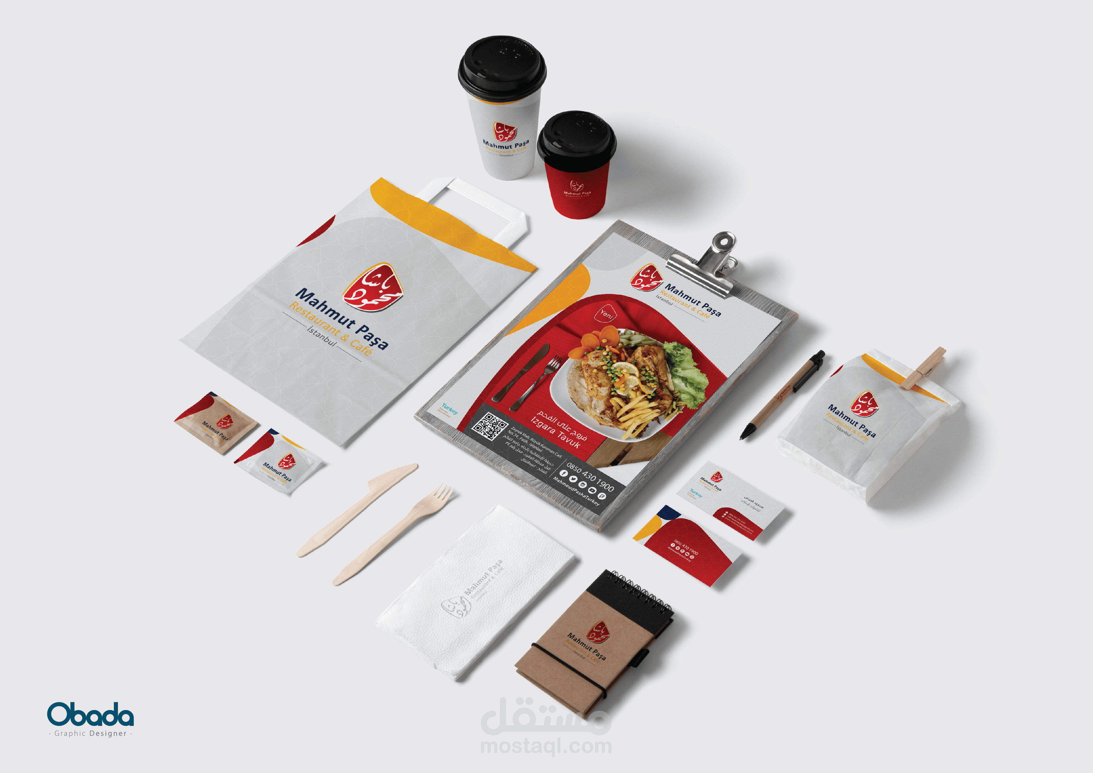 Mahmut Paşa Restaurant | Branding