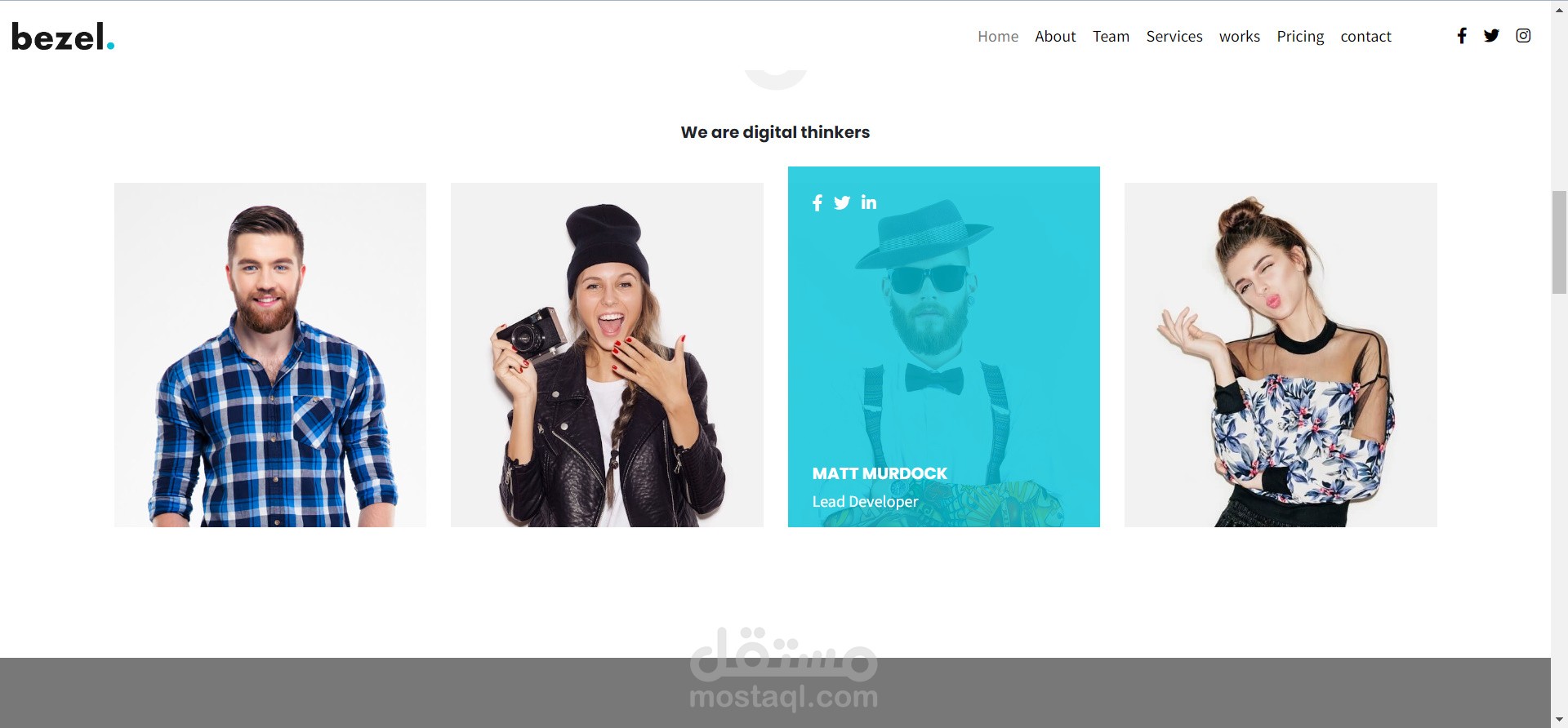 Company Portfolio Website