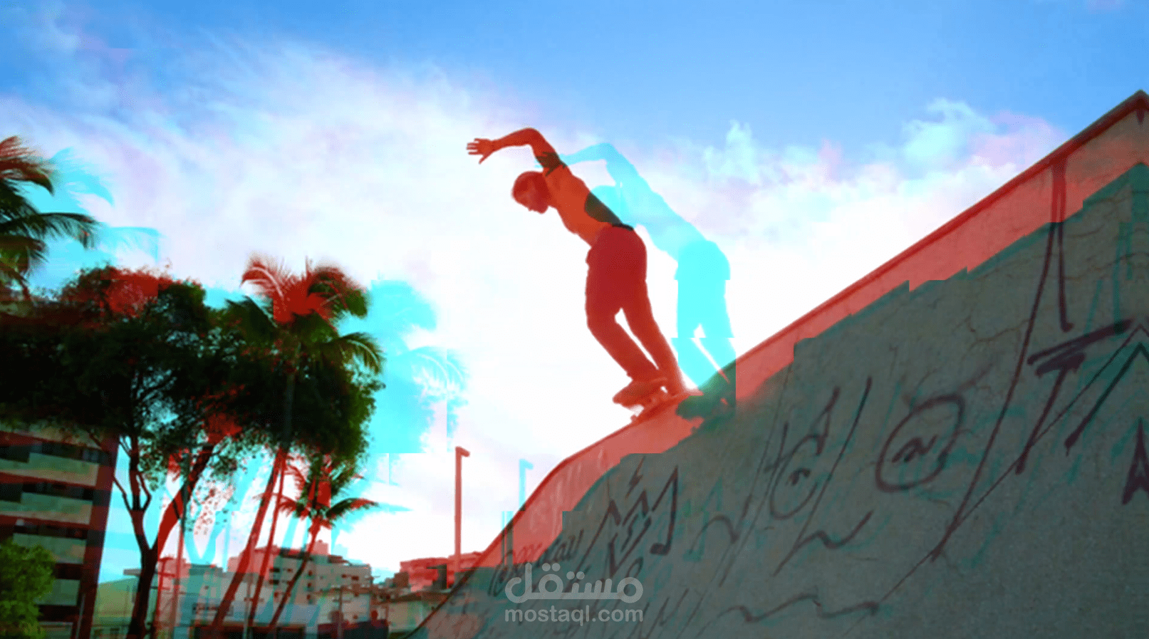 skateboarding