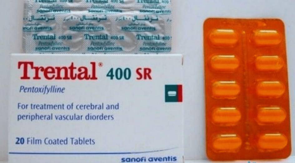 بديل دواء ترنتال 400 اس ار trental 400 sr