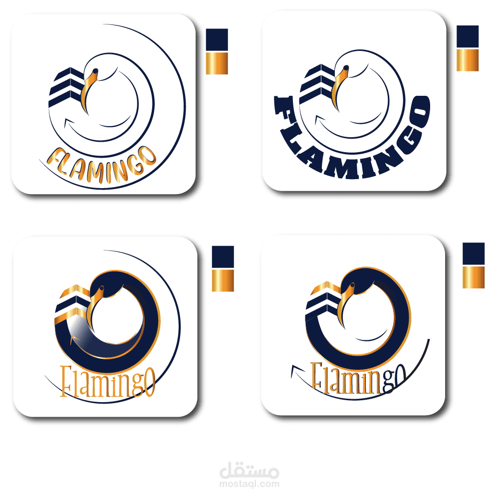 تصميم شعار لشركة فلامنجو