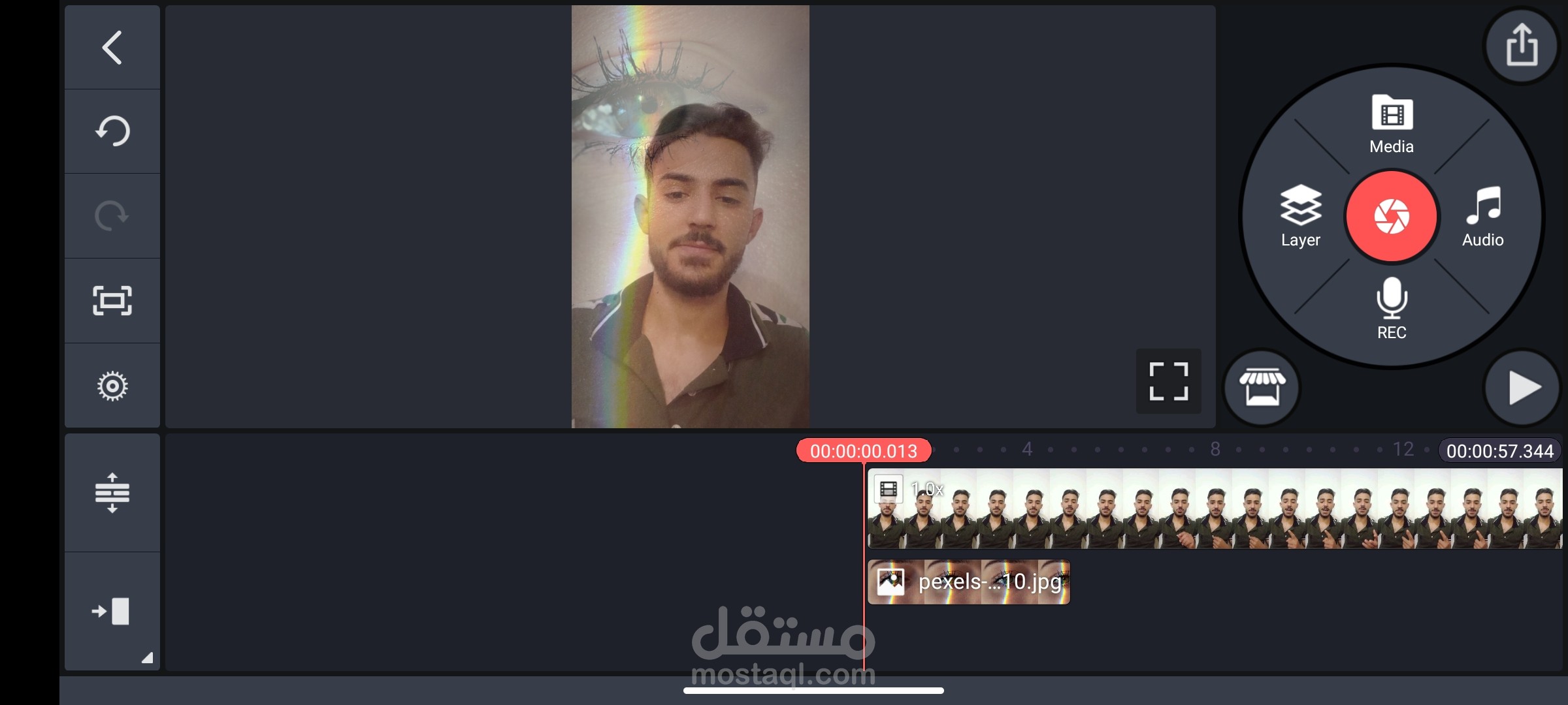 مونتاج فيديو شعري