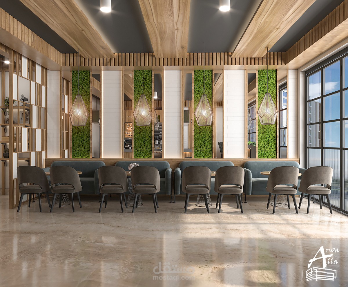 تصميم كافية