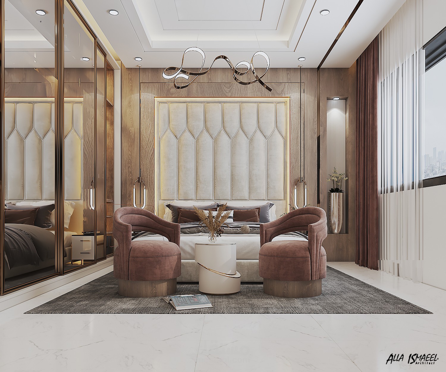 غرفة نوم رئيسيه