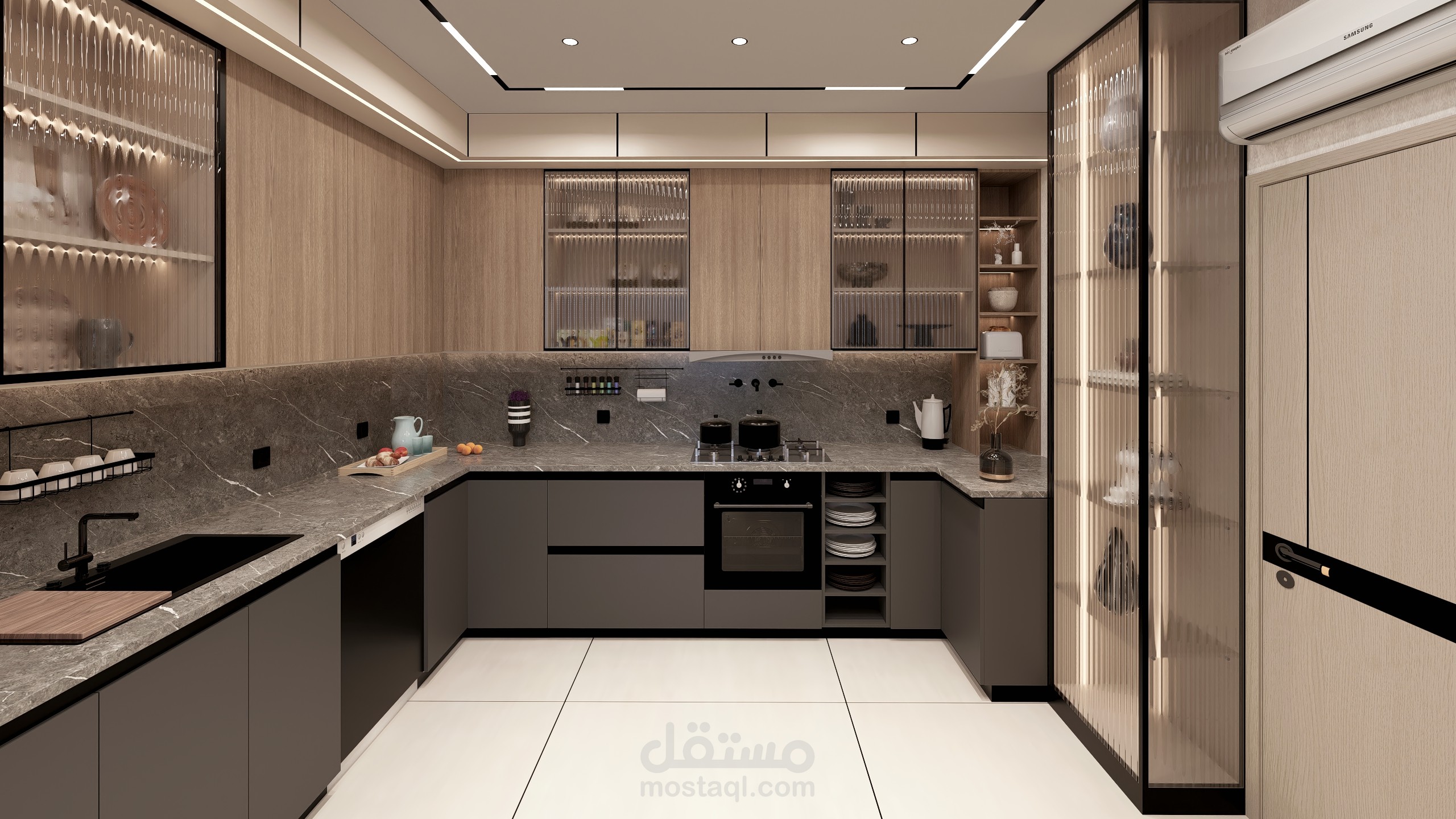 تصميم داخلي / مطبخ مودرن