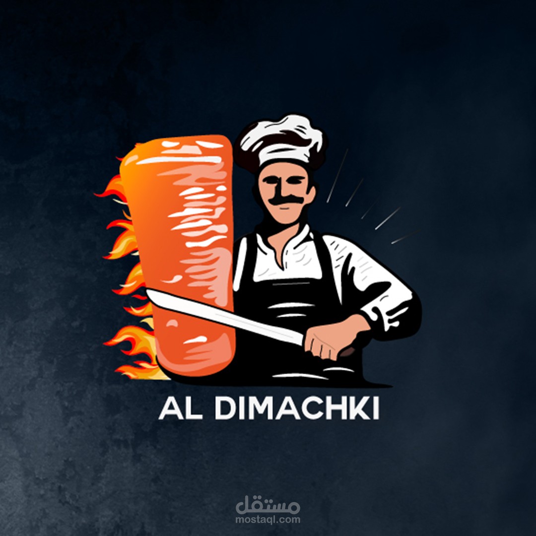 LOGO RESTURANT DIMACHKI