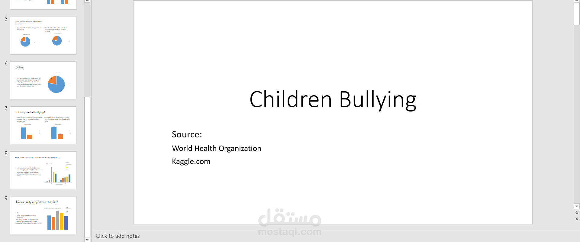 Children Bullying