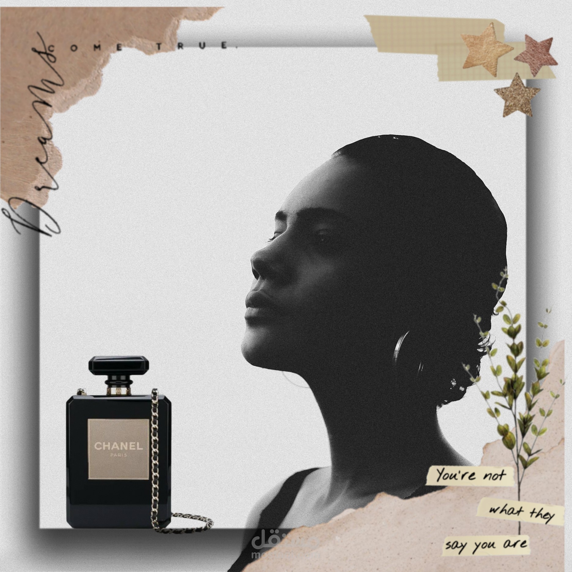 تصميم اعلانات عطور للسوشل ميديا