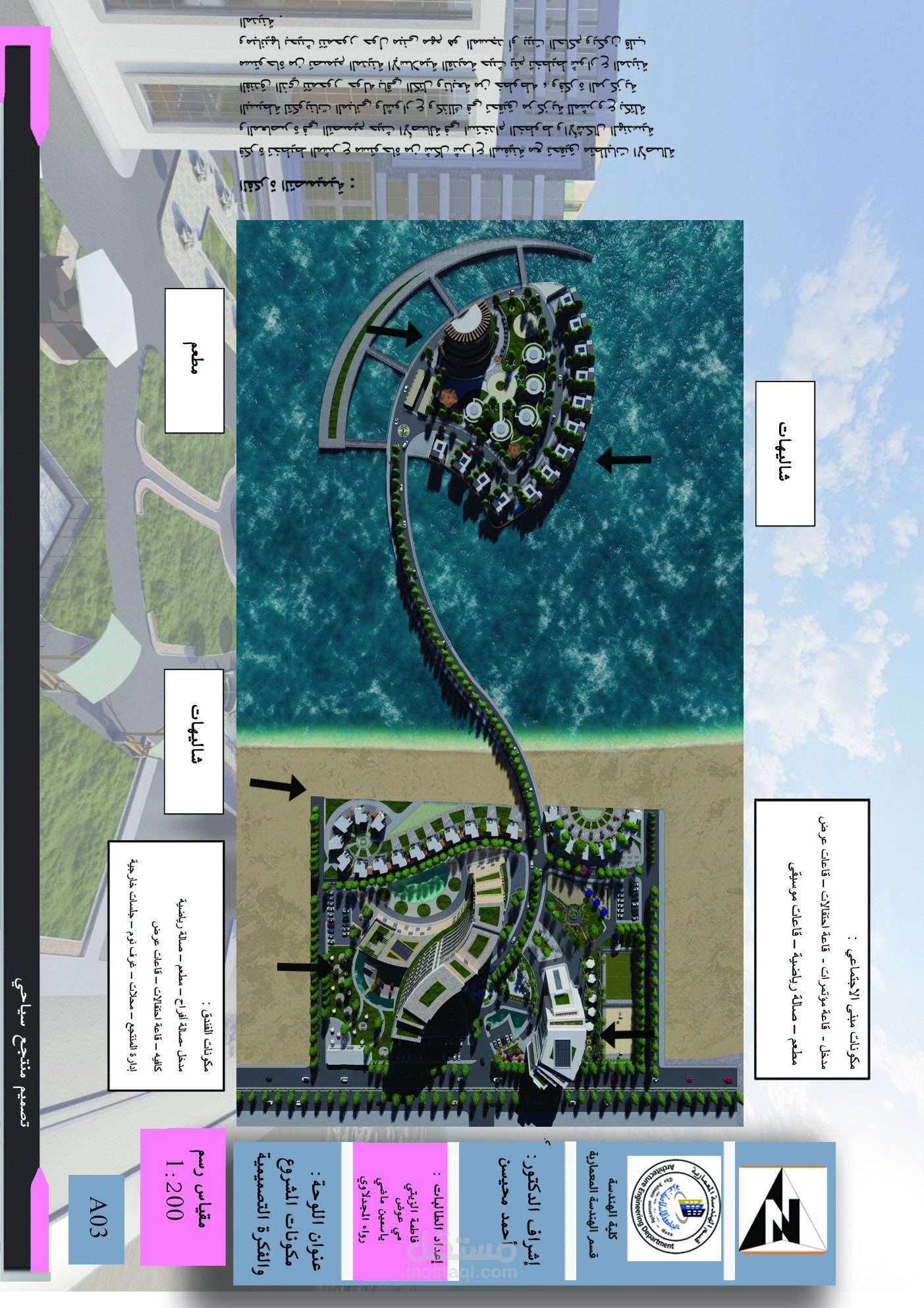 اظهار فوتوشوب لواجهات ومشاريع هندسية(show photoshop)