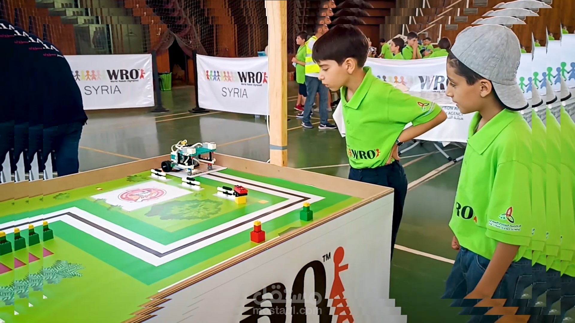 برومو حكام البطولة الوطنية لأولمبياد الروبوت العالمية WRO في سوريا.