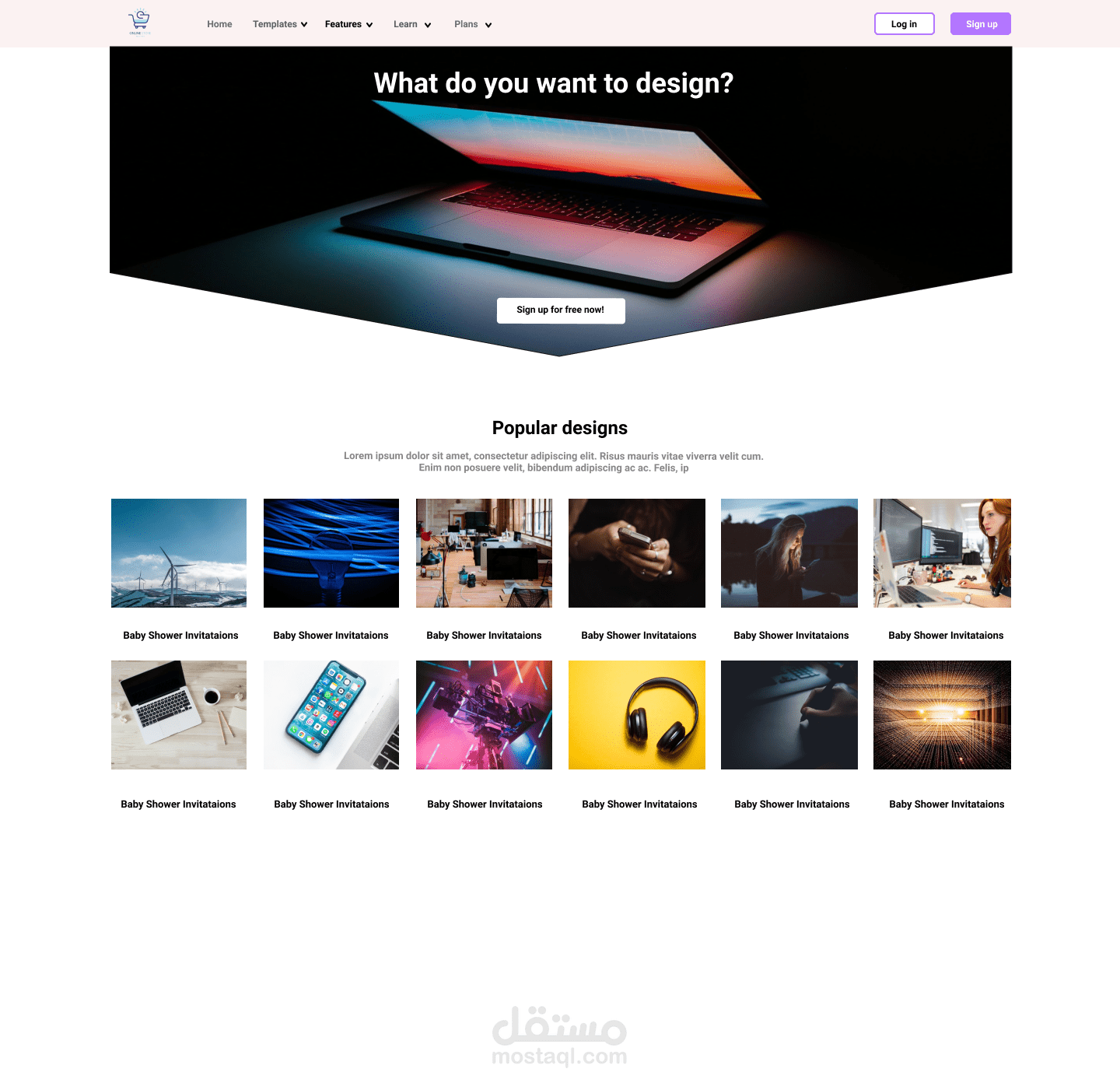 تصميم رائع ل واجهة برنامج