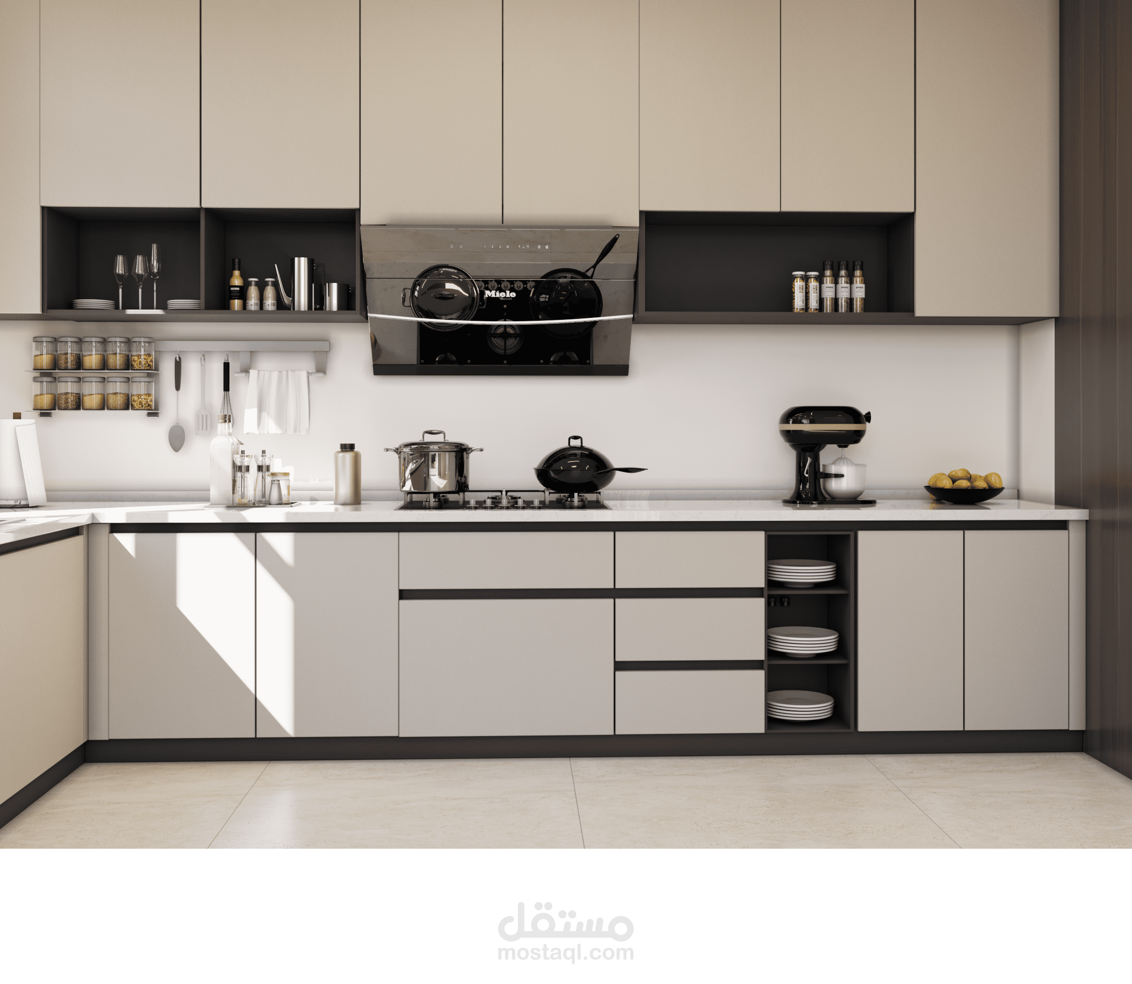 تصميم مطبخ