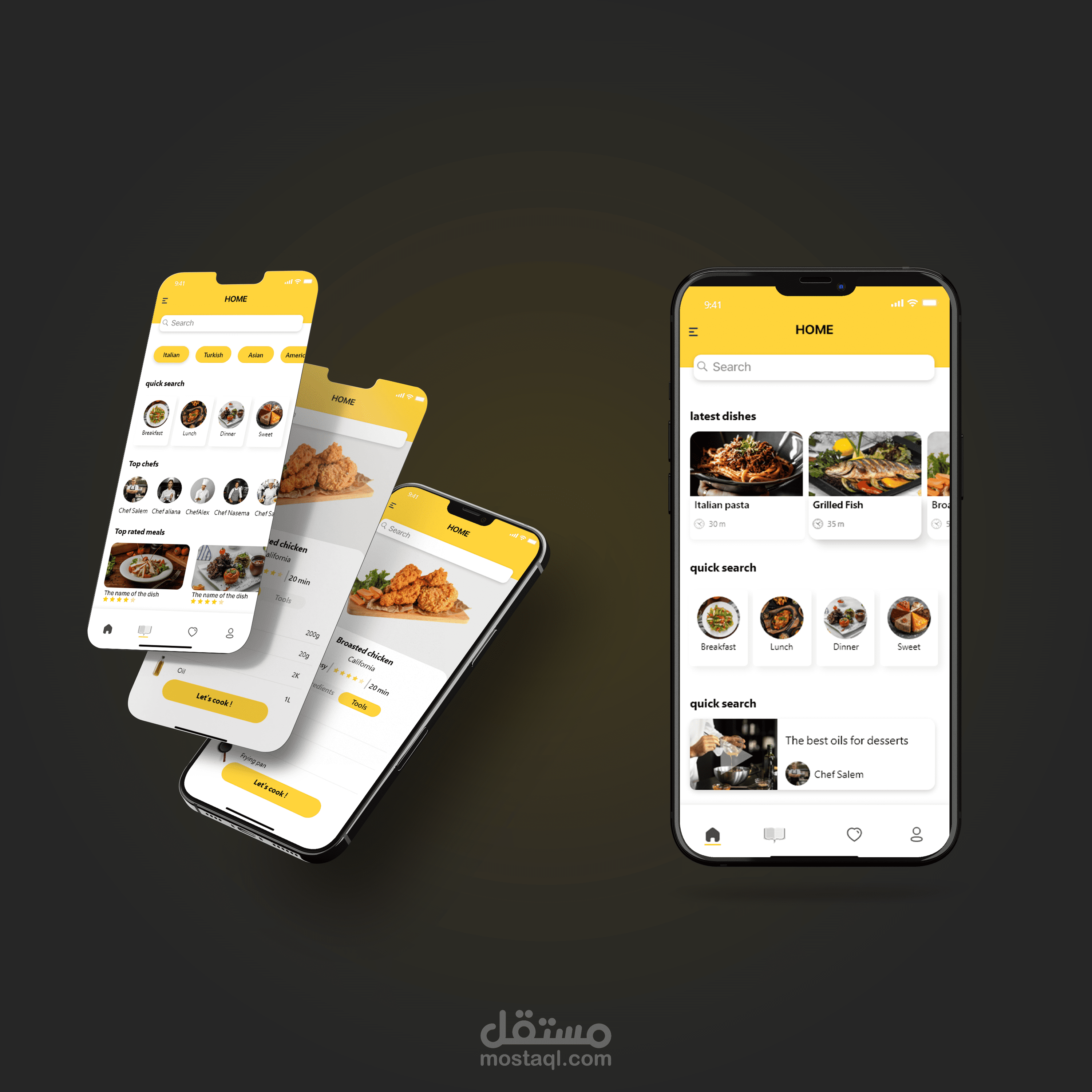 تطبيق لصالح Chef Recipes
