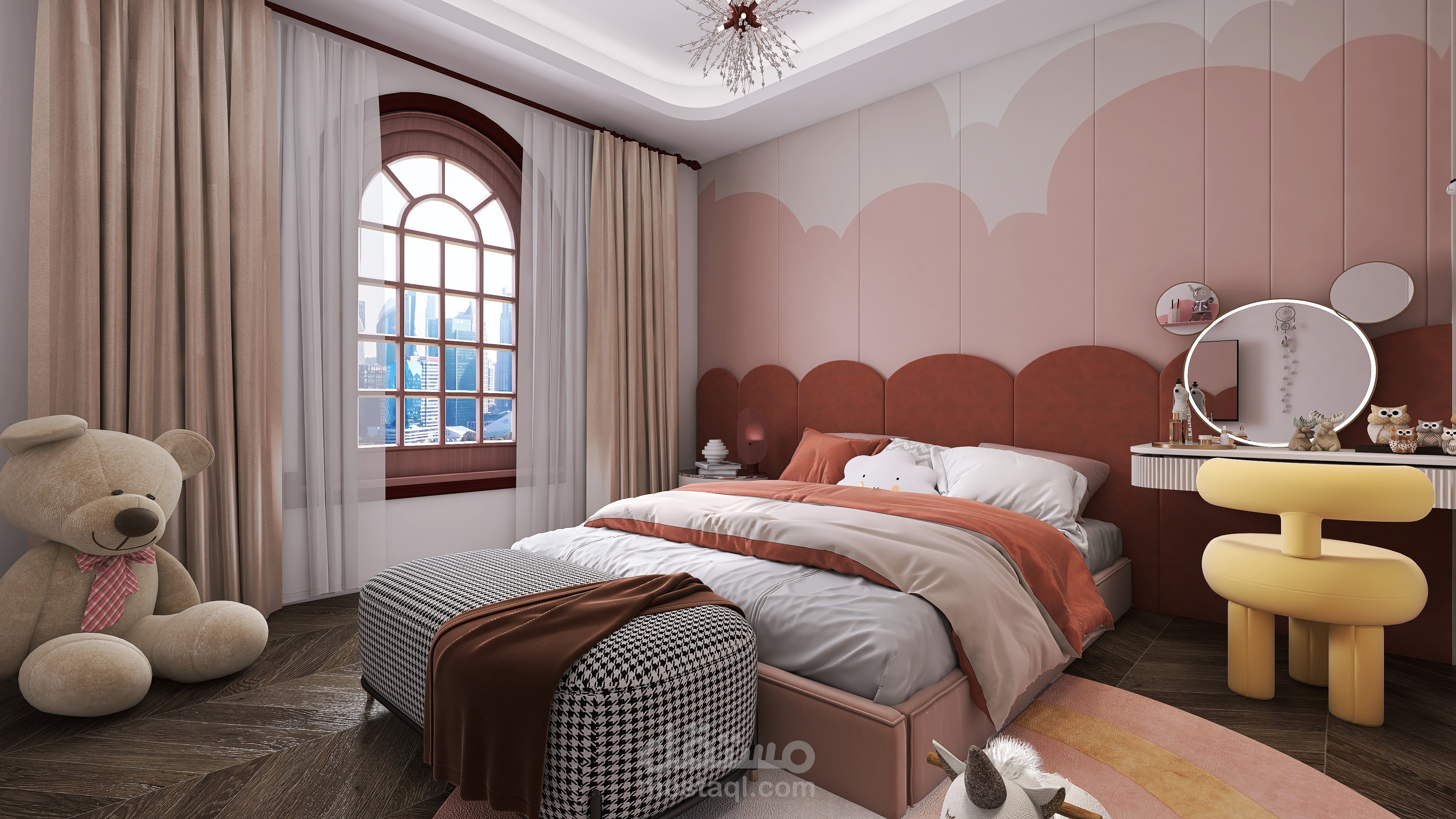 غرفة نوم طفلة - Kids bedroom