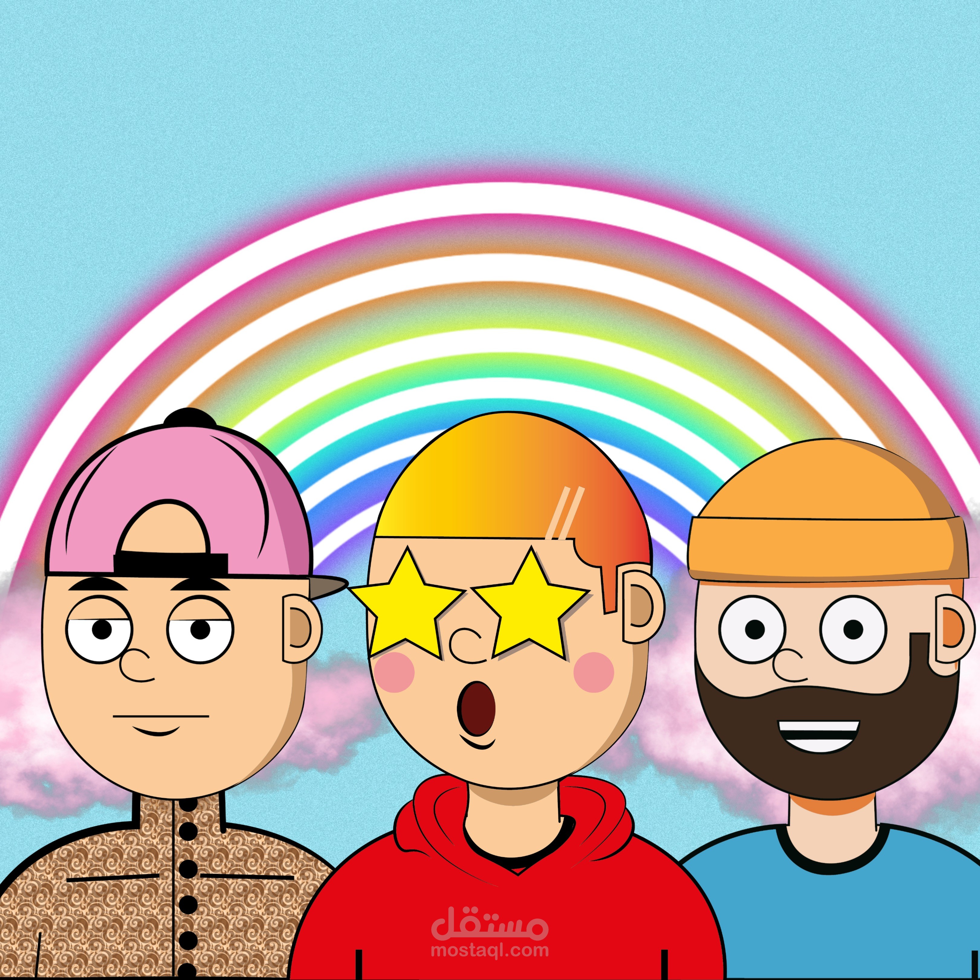 تصميم شخصية كرتونية