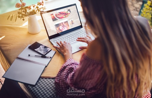 كتابة محتوى باللغة العربية ''Content Writing''.