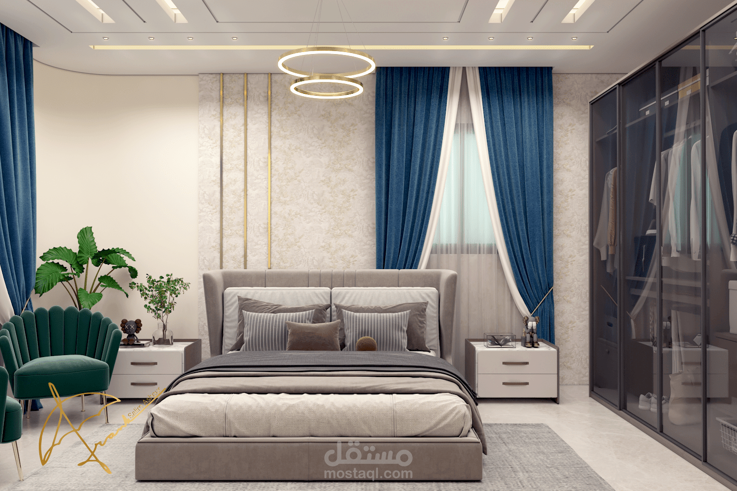 تصميم غرفة نوم ماستر