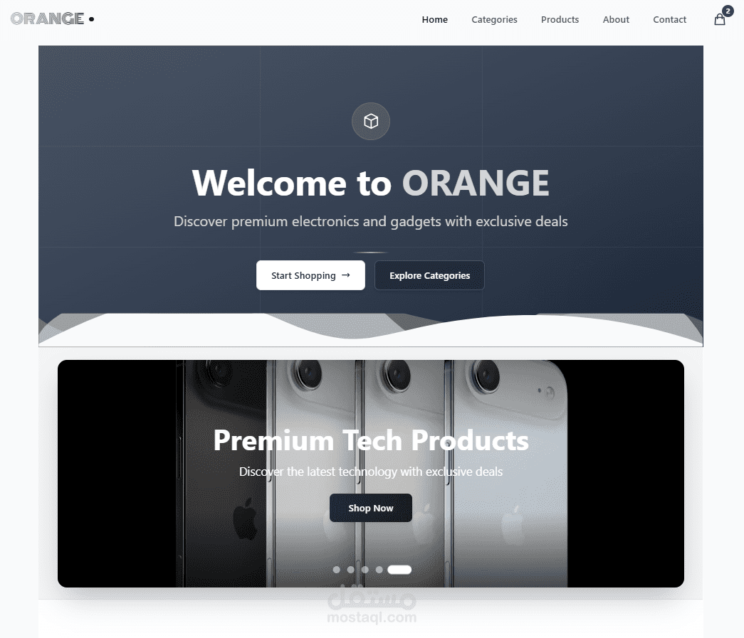 بناء E-Commerce متكامل مع Dashboard (React + Node/Express + PostgreSQL)