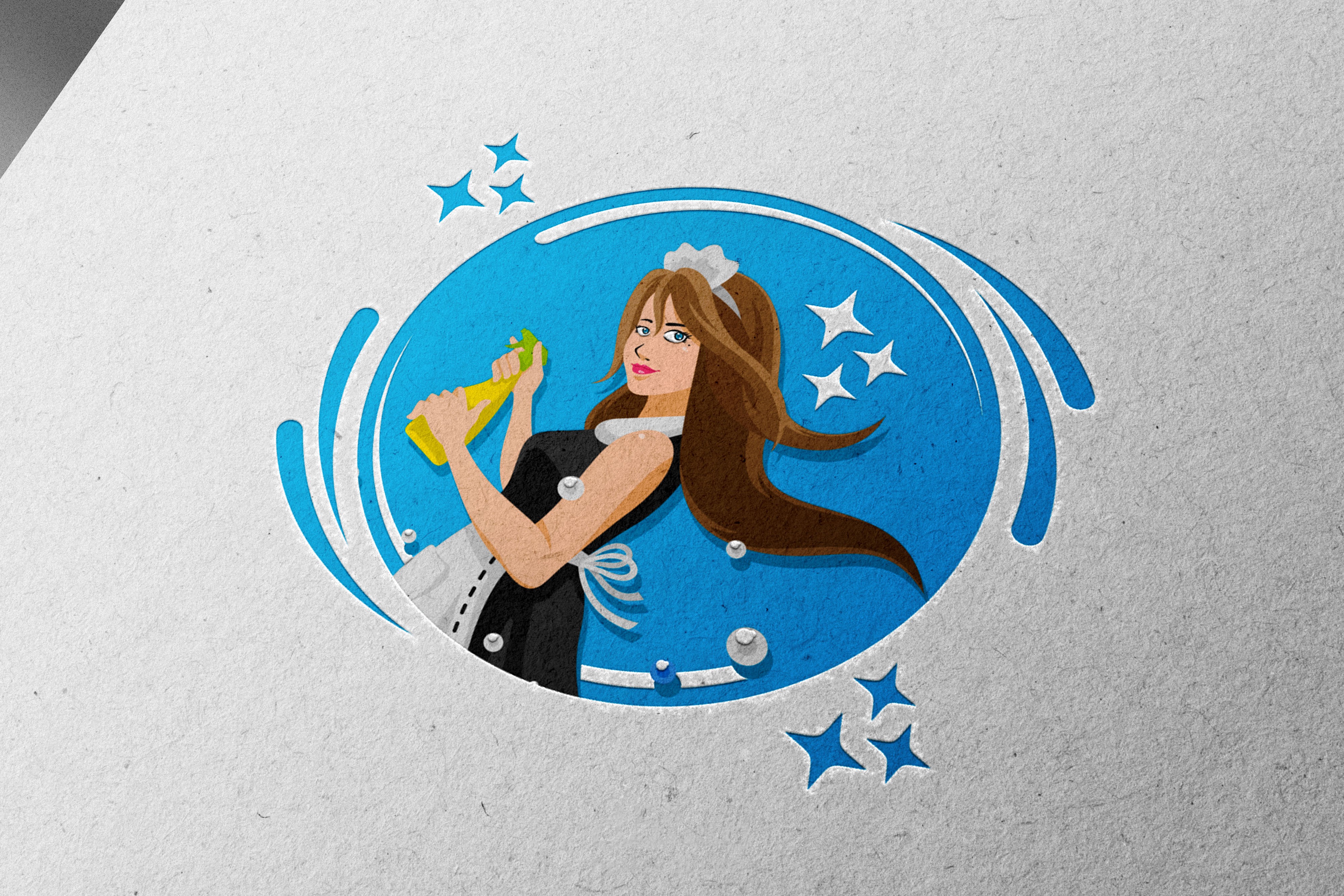 تصميم شعار  شركة مواد التنضيف