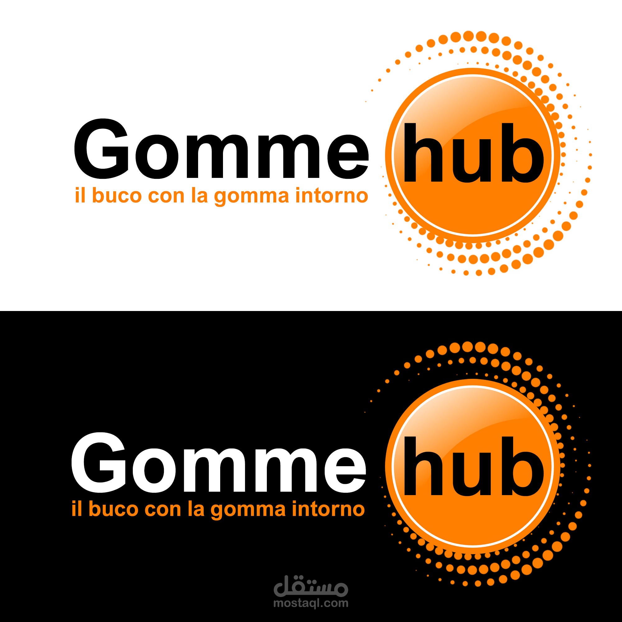 تصميم شعار لموقع الكتروني