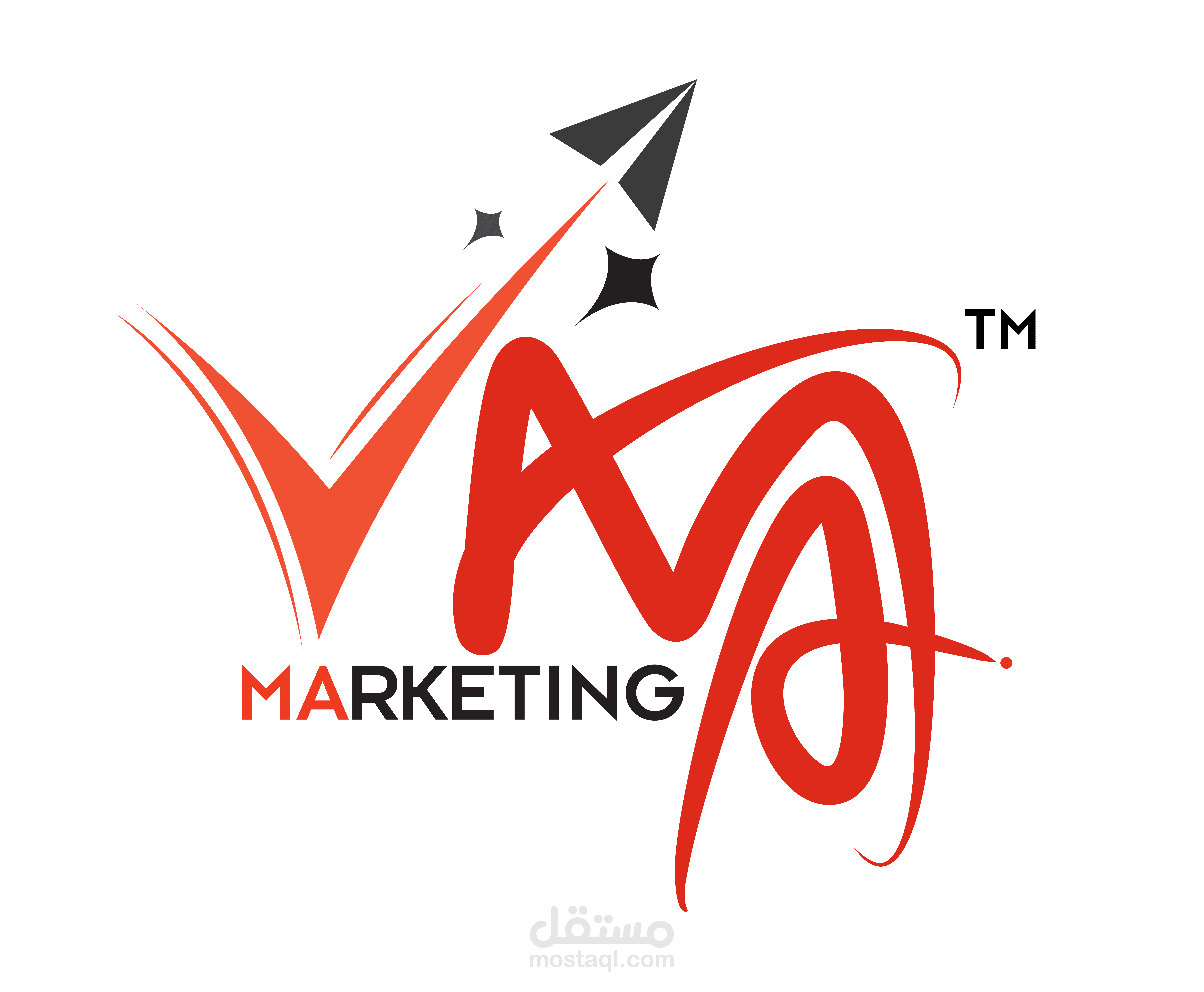 Logo for AMA  Marketing Company