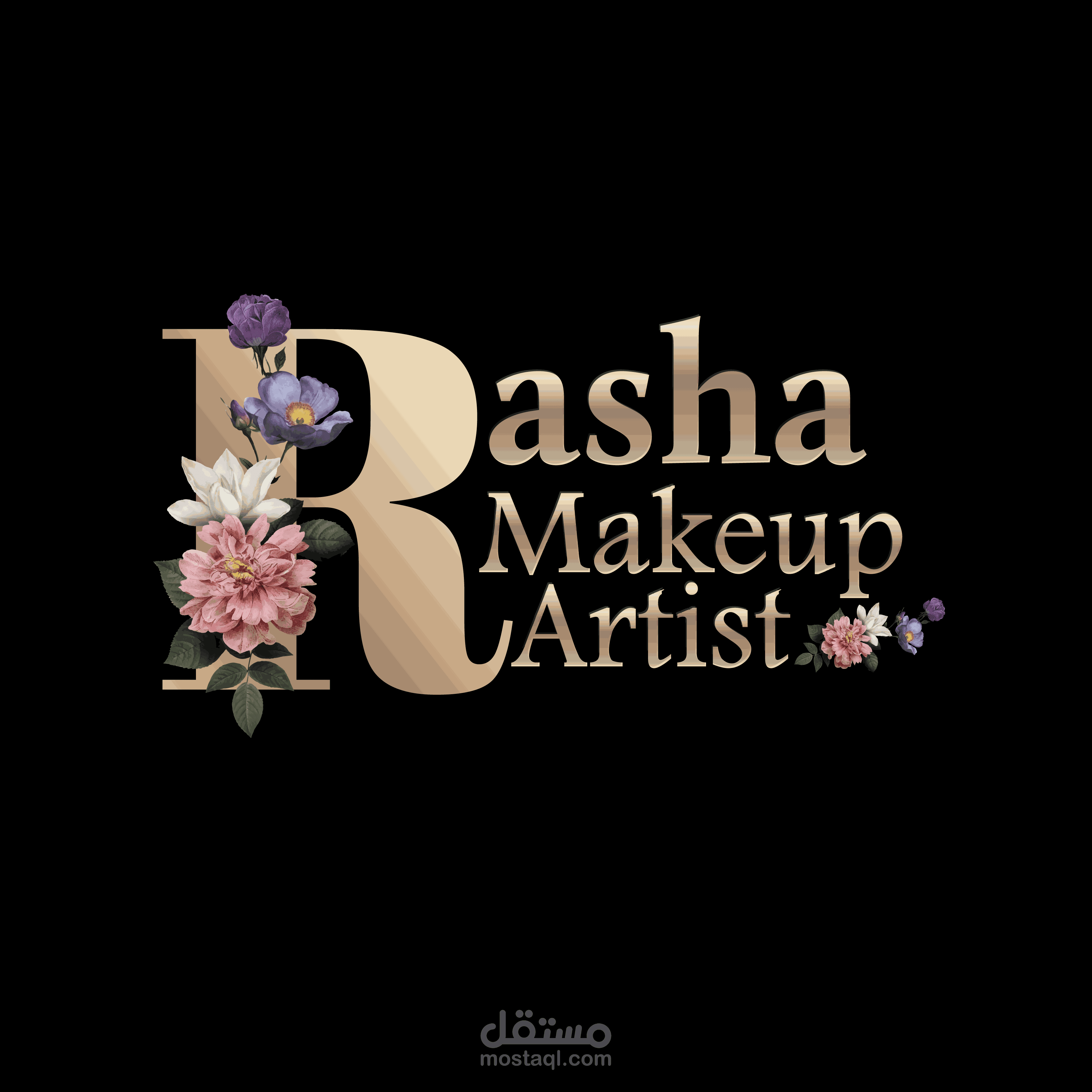 تصميم لوجو وغلاف لمركز تجميل بيوتي سنتر