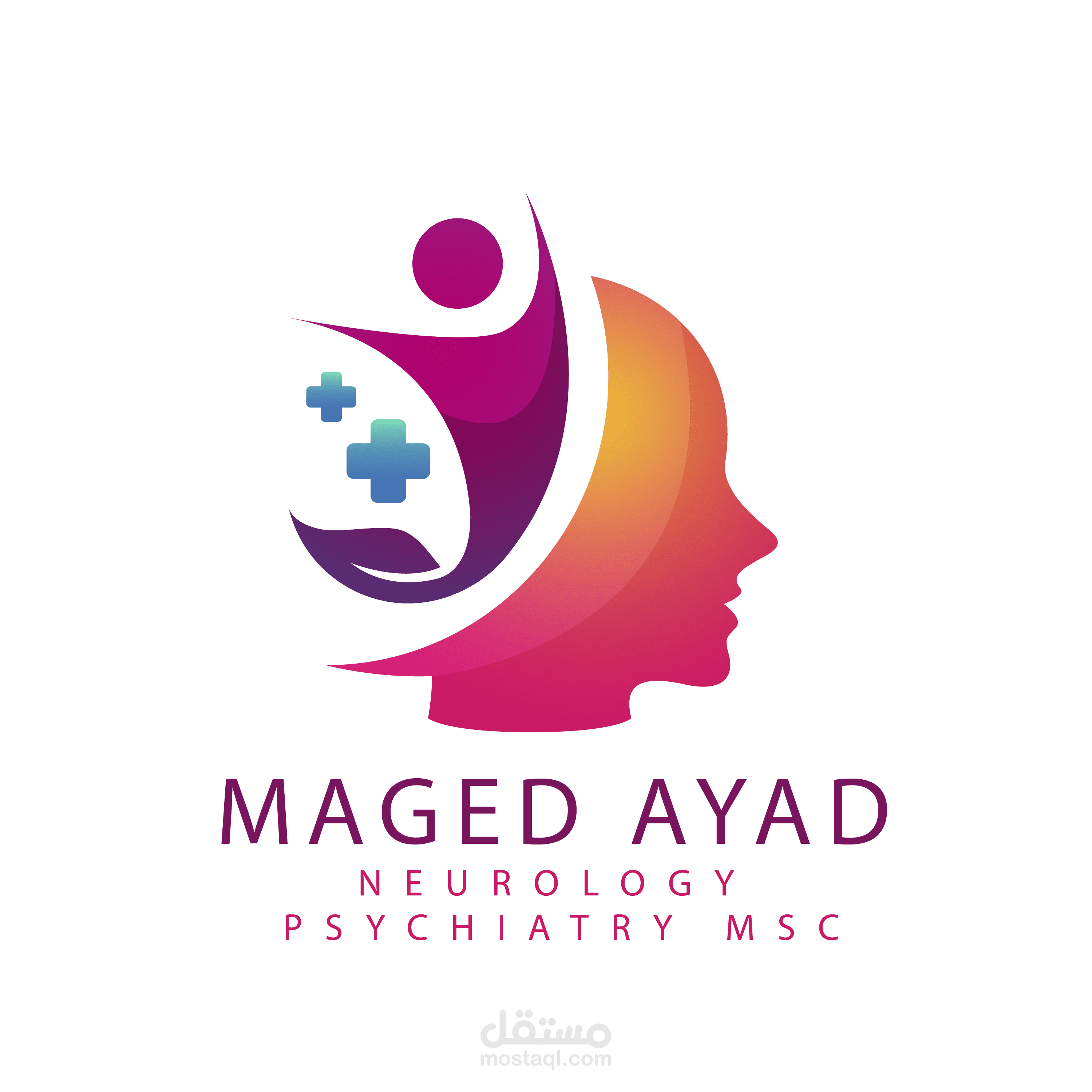 لوجو وتصاميم لدكاتره المخ والاعصاب