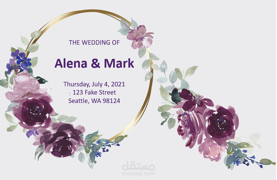 wedding card