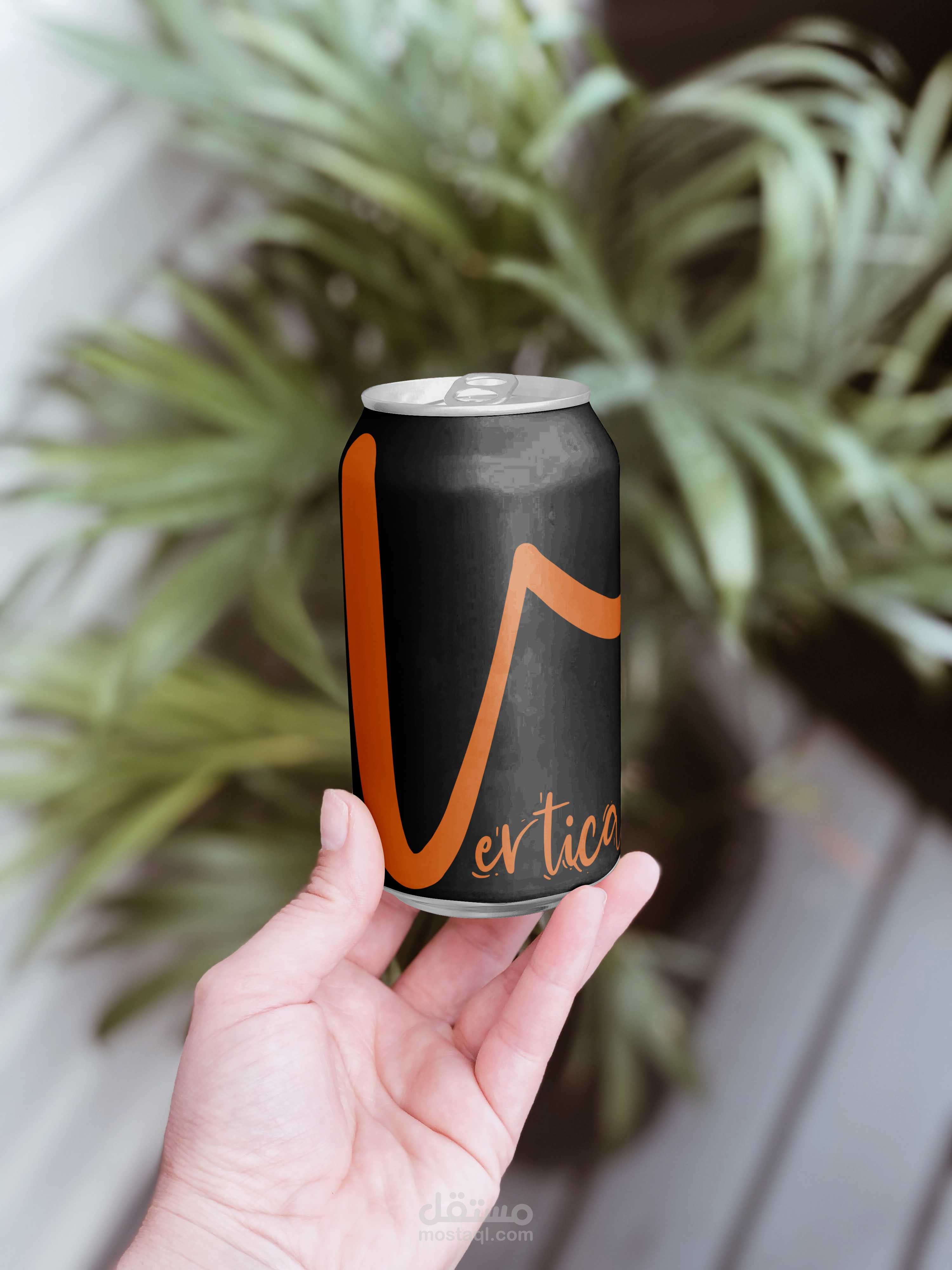 تصميم علبة مشروب غازي