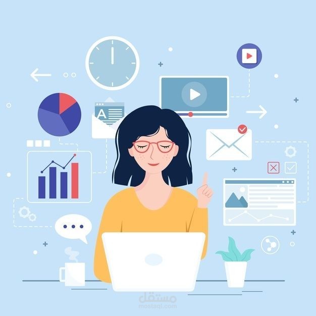كتابة أوراق علميةو عمل أبحاث