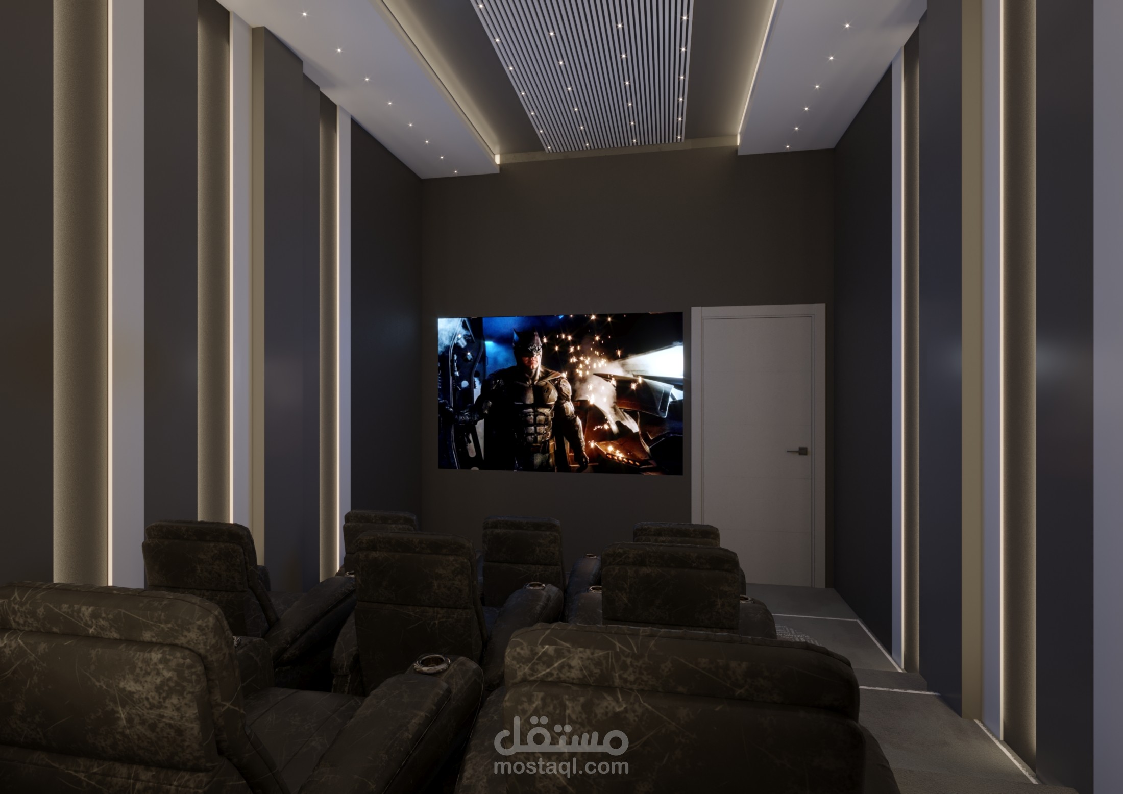 سينما و نادي رياضي لفيلا