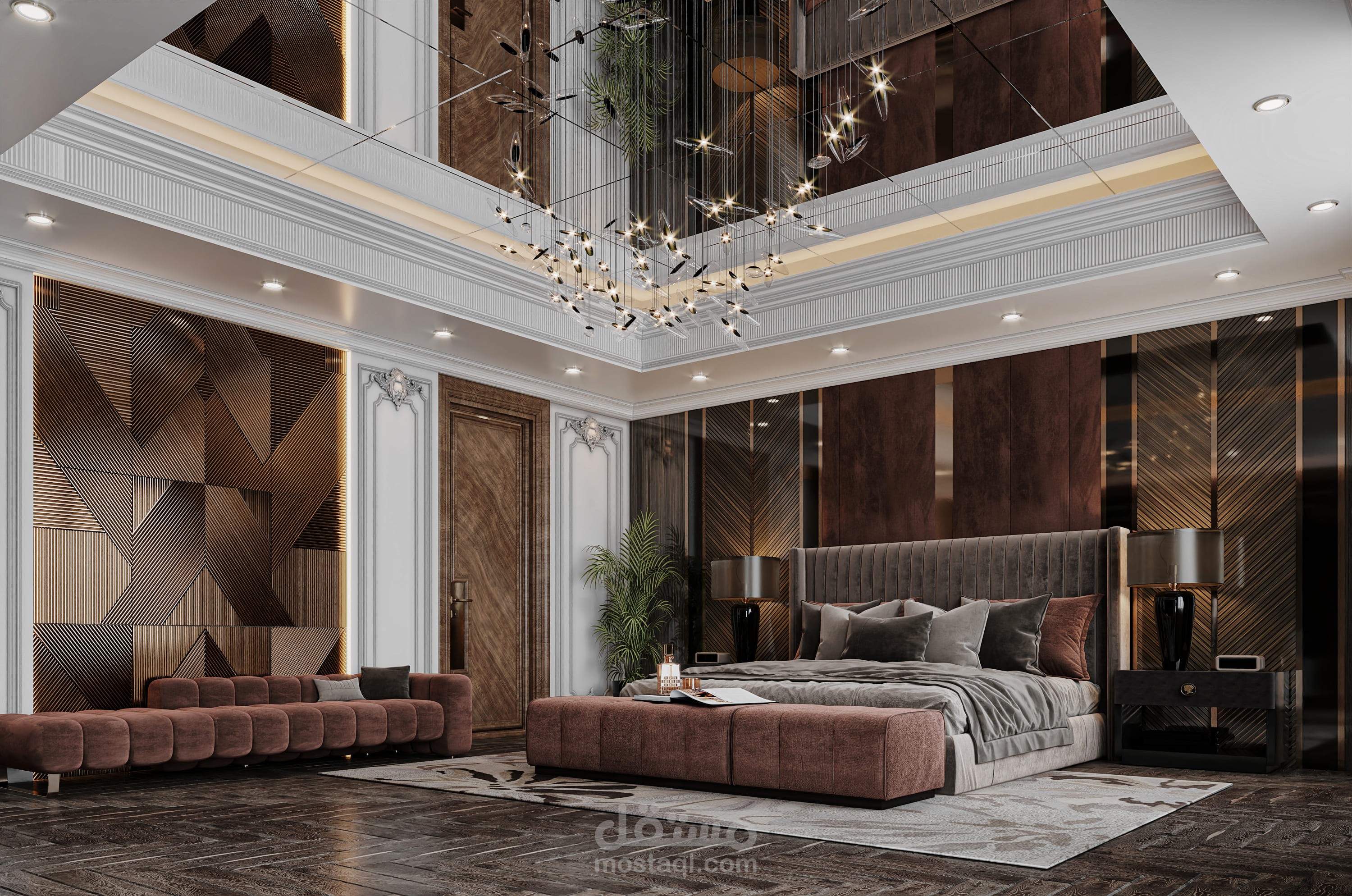 غرفة نوم ماستر - دبي